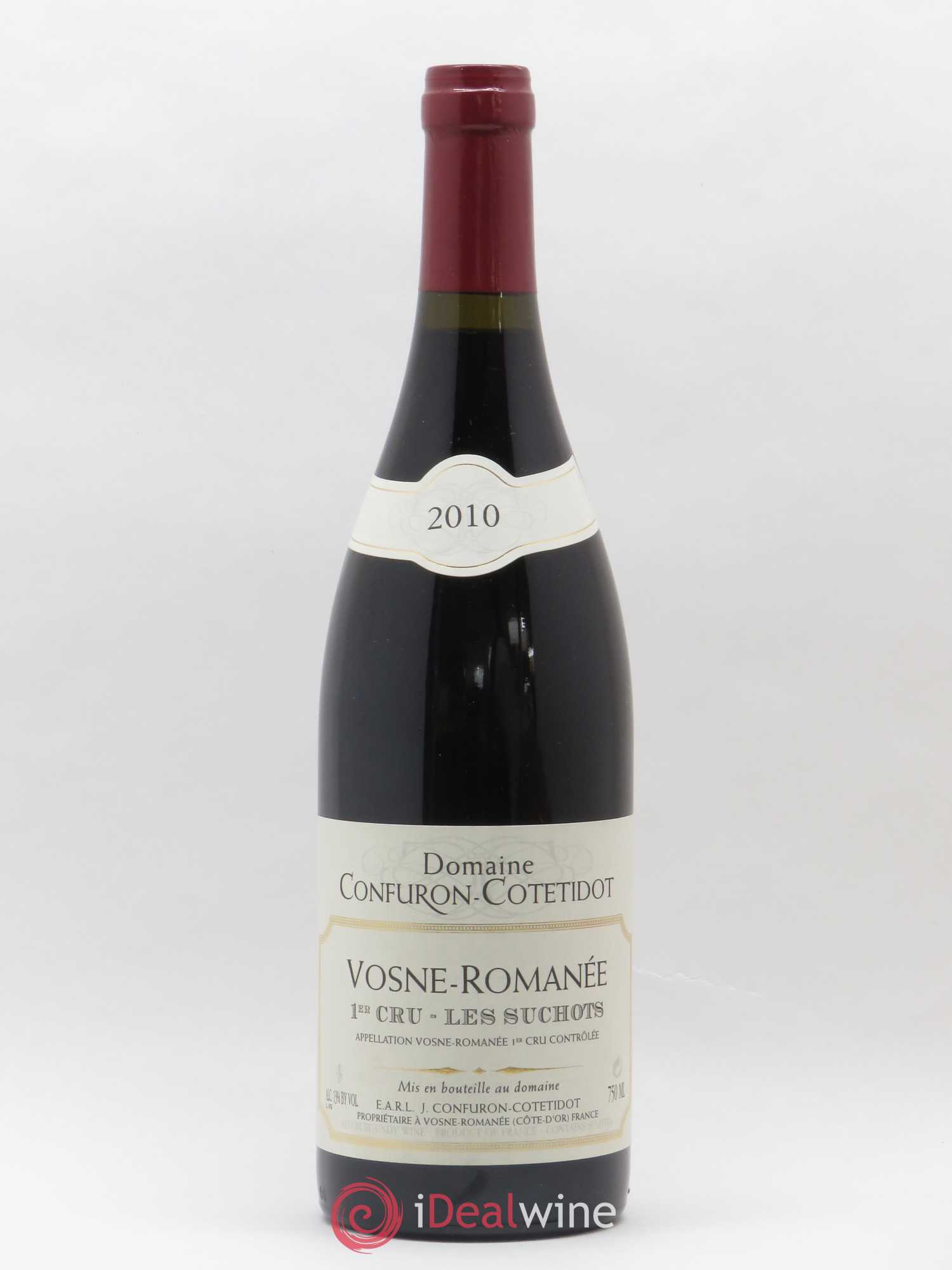 Vosne-Romanée 1er Cru Les Suchots Confuron-Cotetidot 2010 - Lot de 1 bouteille - 0