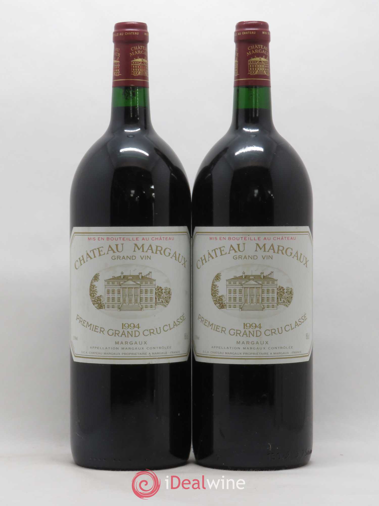 Château Margaux 1er Grand Cru Classé 1994 - Lot de 2 magnums - 0