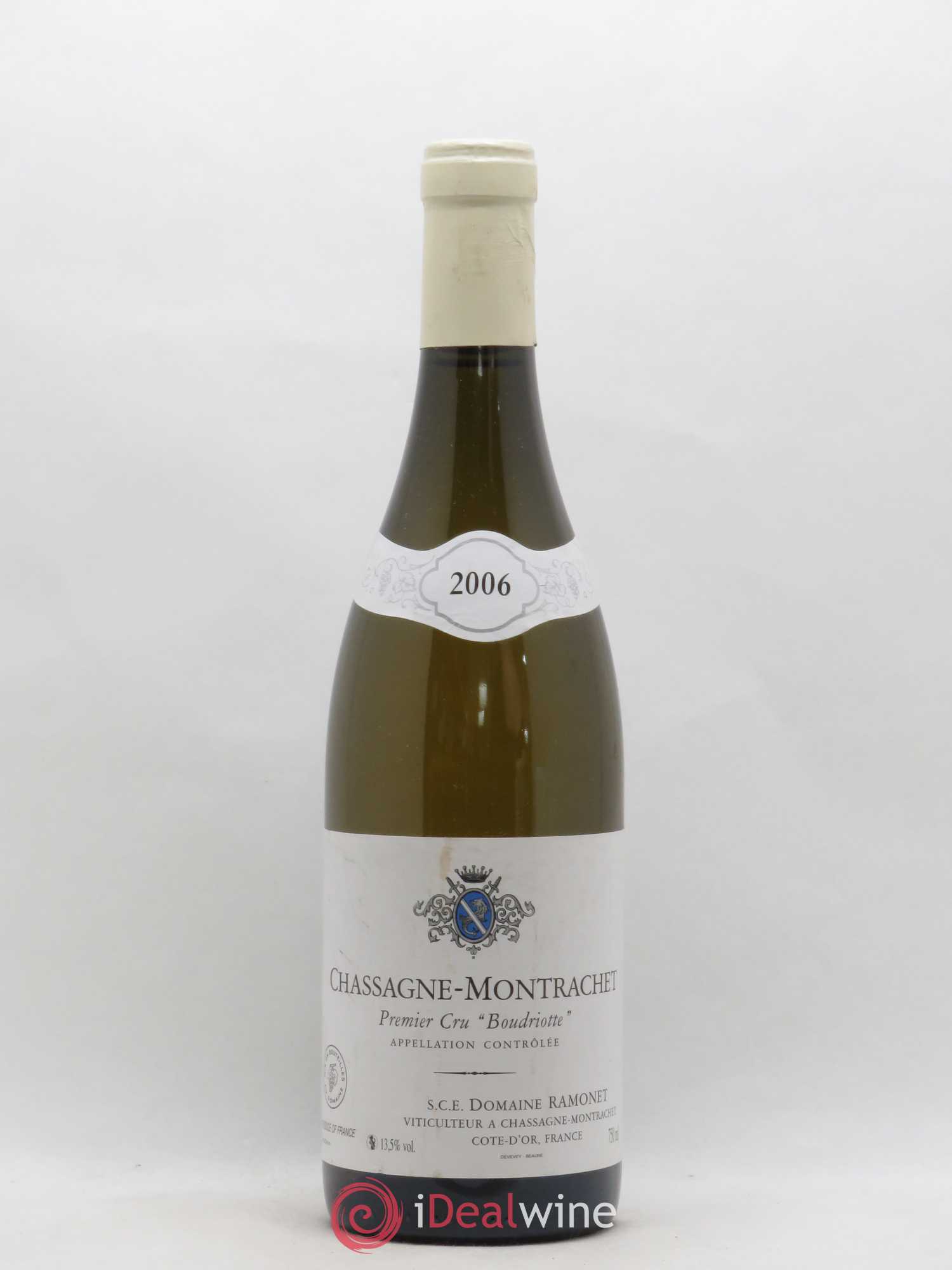 Chassagne-Montrachet 1er Cru Boudriotte Ramonet (Domaine) 2006 - Posten von 1 Flasche - 0