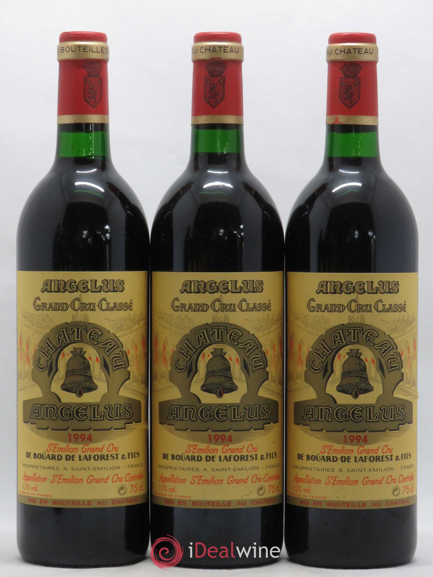 Château Angélus 1er Grand Cru Classé A 1994 - Lot de 6 bouteilles - 2