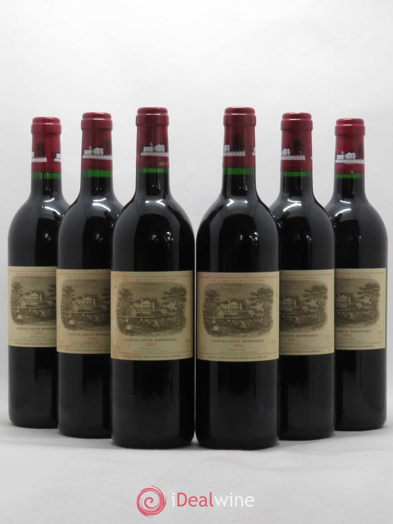 Château Lafite Rothschild 1er Grand Cru Classé 1994 - Lot de 6 bouteilles - 0