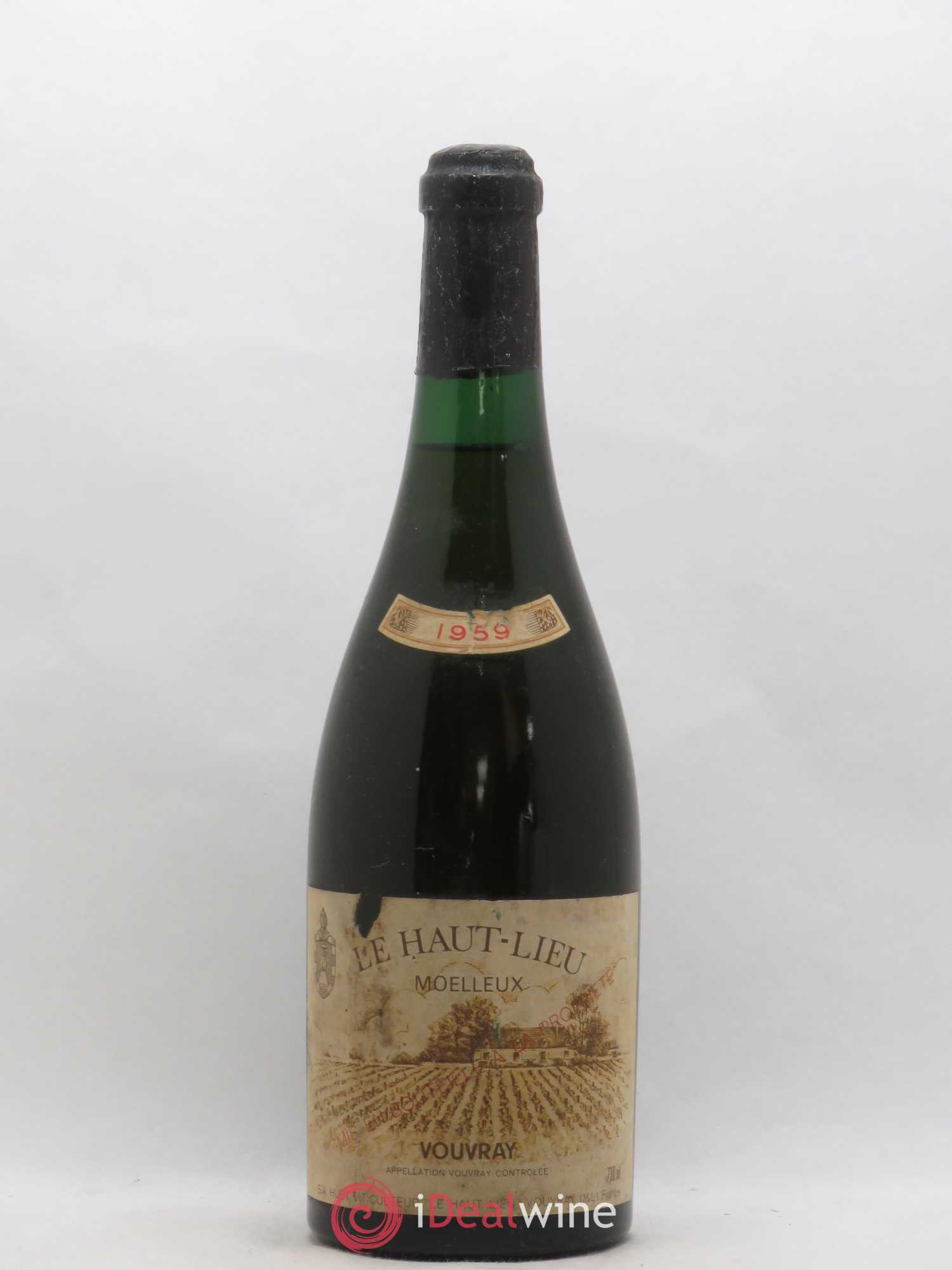 Vouvray Le Haut-Lieu Moelleux Domaine Huet 1959 - Lotto di 1 bottiglia - 0