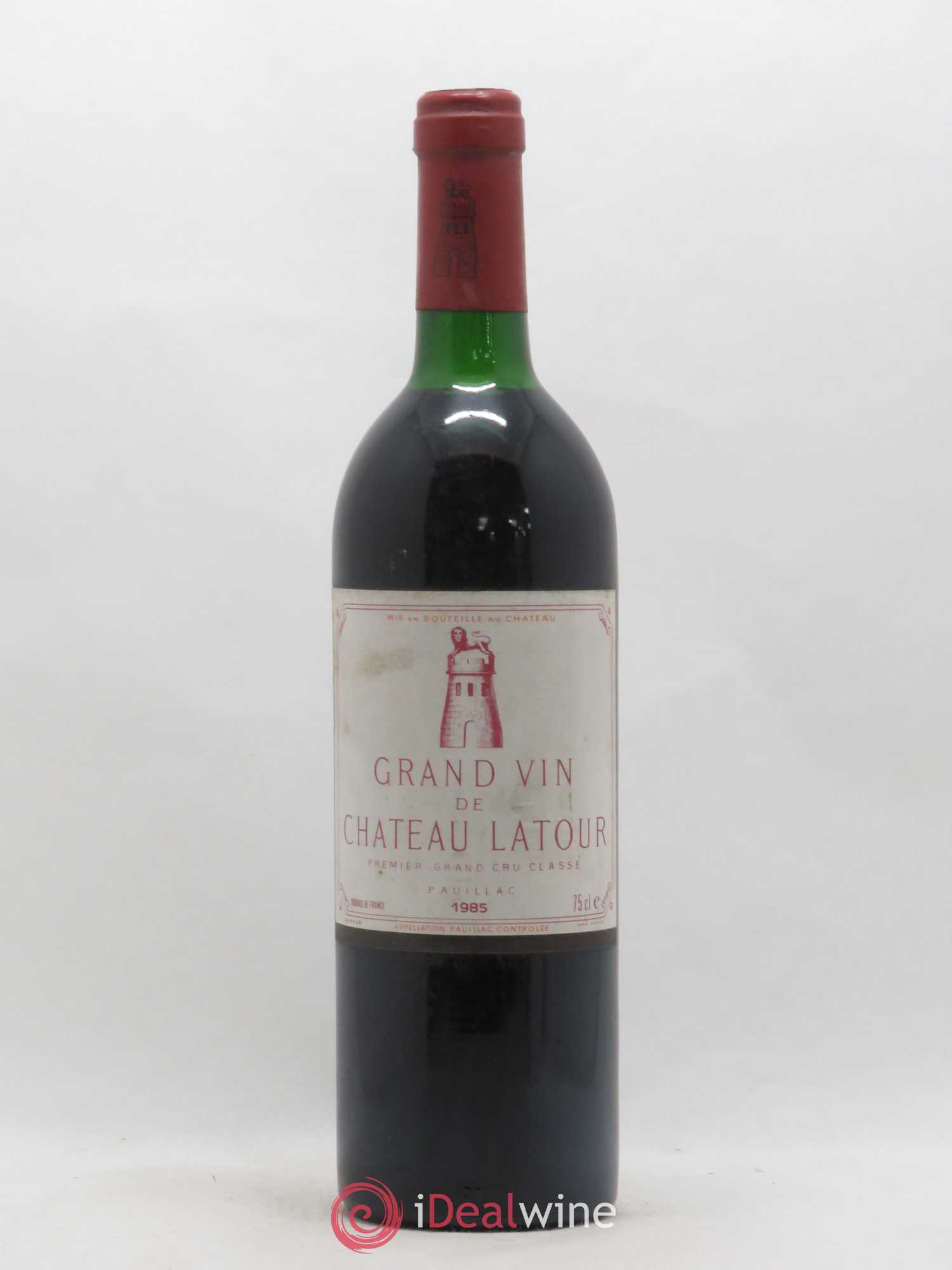 Château Latour 1er Grand Cru Classé 1985 - Lot de 1 bouteille - 0