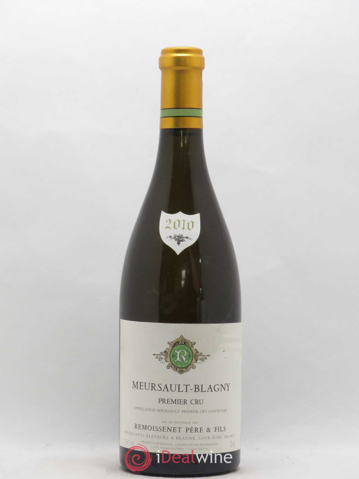 Meursault 1er Cru Blagny Remoissenet 2010 - Posten von 1 Flasche - 0