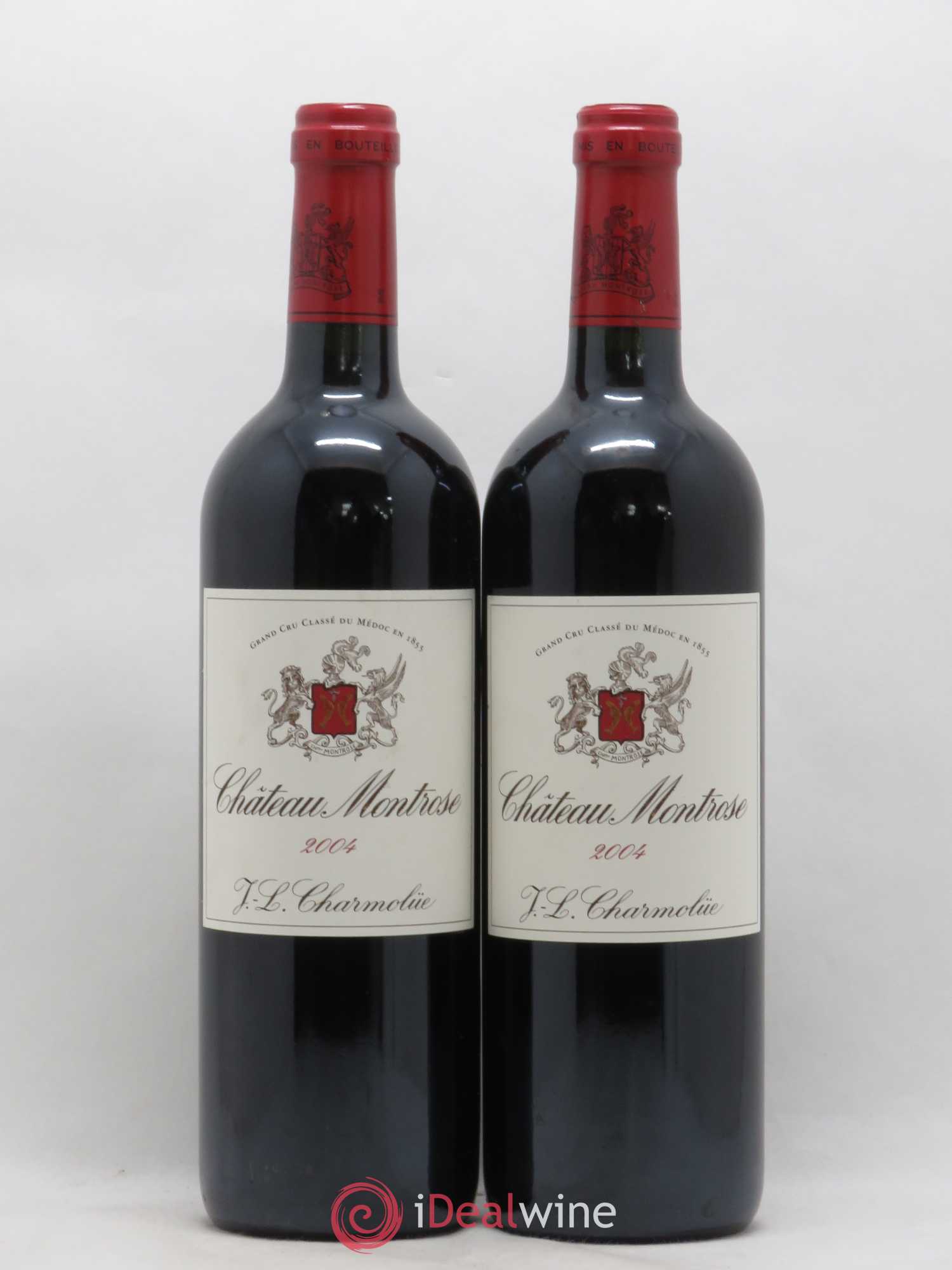 Château Montrose 2ème Grand Cru Classé 2004 - Lot de 2 bouteilles - 0