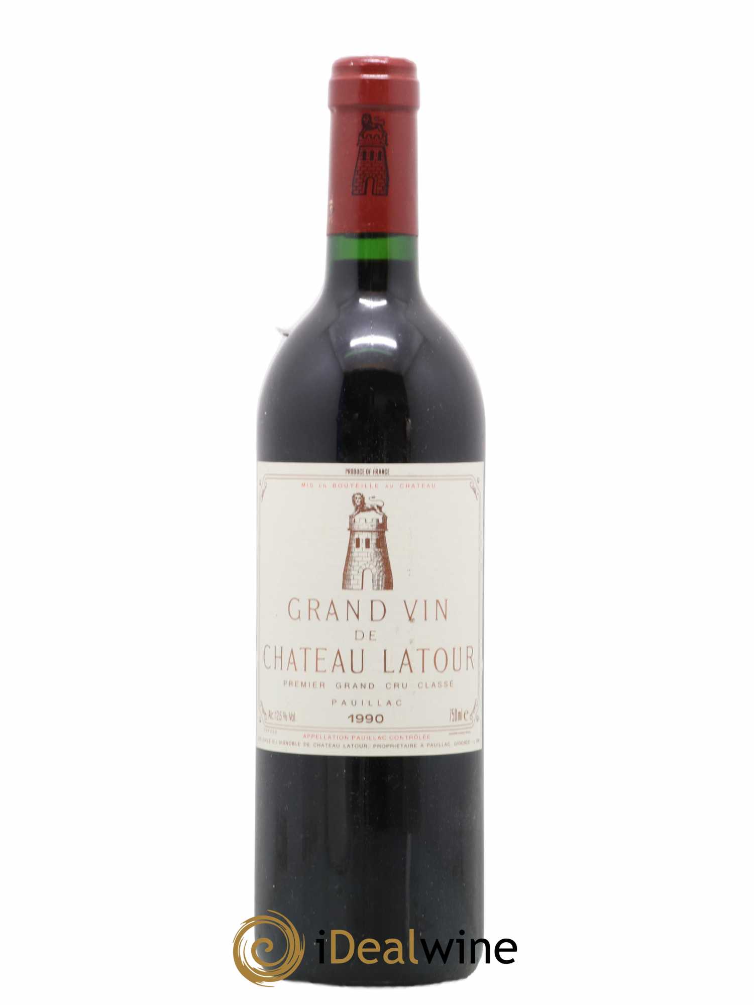 Château Latour 1er Grand Cru Classé 1990 - Lot de 1 bouteille - 0