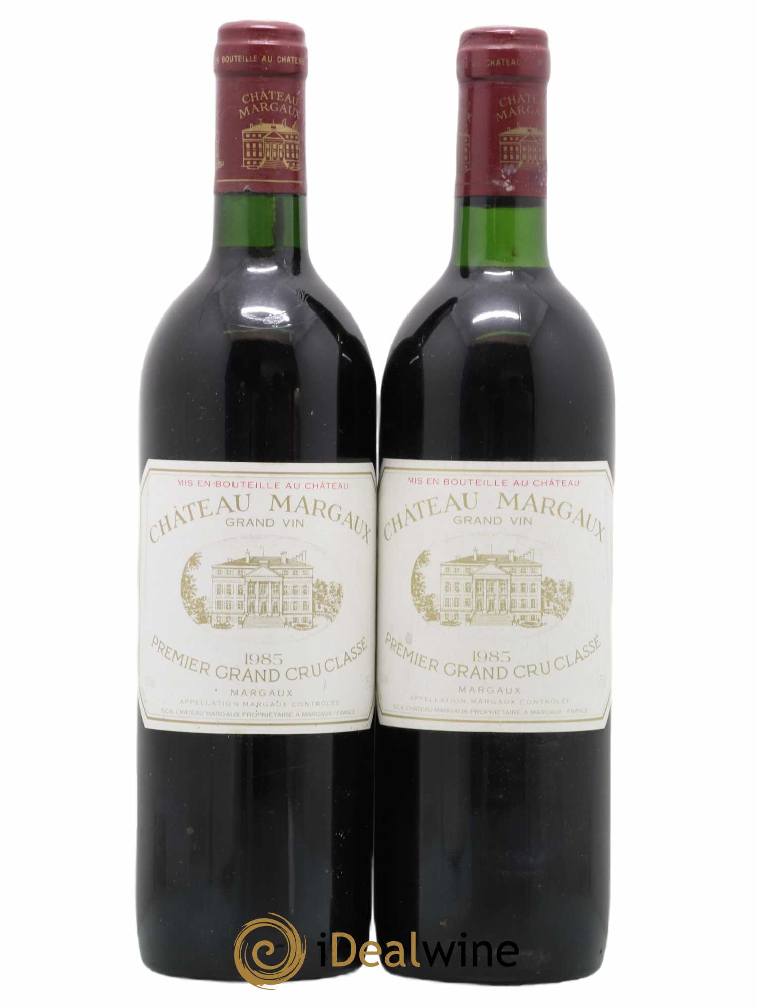Château Margaux 1er Grand Cru Classé 1985 - Lot de 2 bouteilles - 0