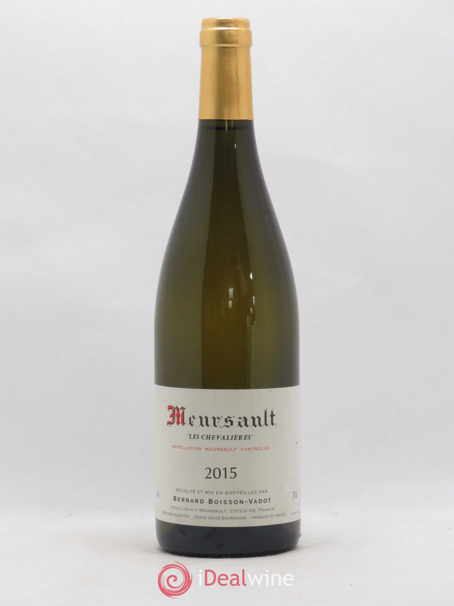 Meursault Les Chevalières Boisson-Vadot (Domaine) 2015 - Lot de 1 bouteille - 0