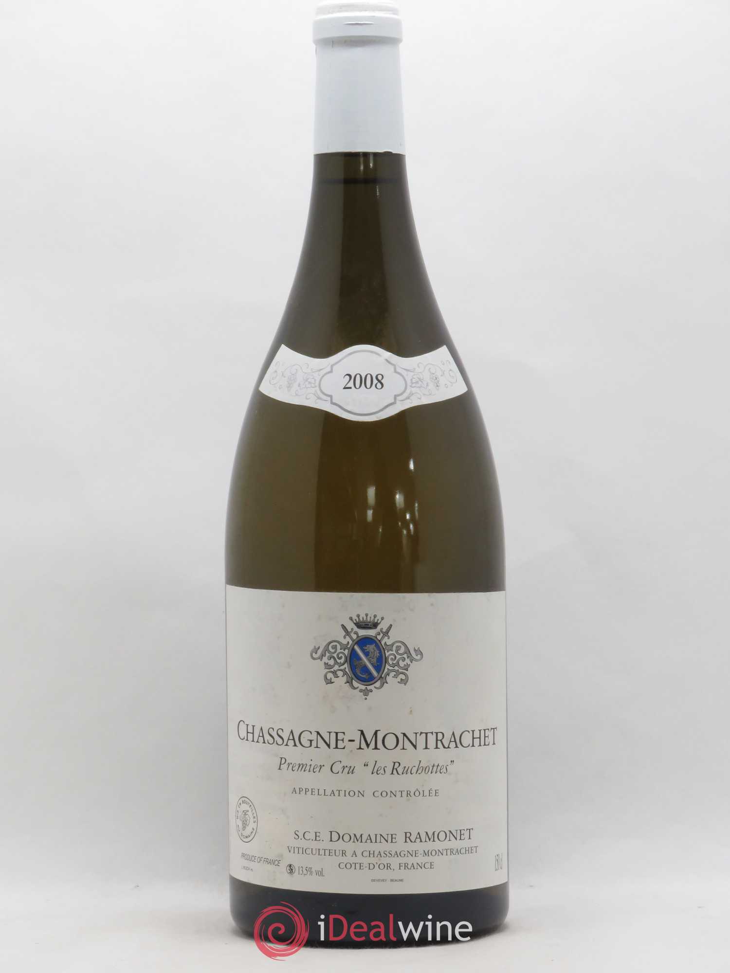 Chassagne-Montrachet 1er Cru Les Ruchottes Ramonet (Domaine) 2008 - Posten von 1 Magnum - 0