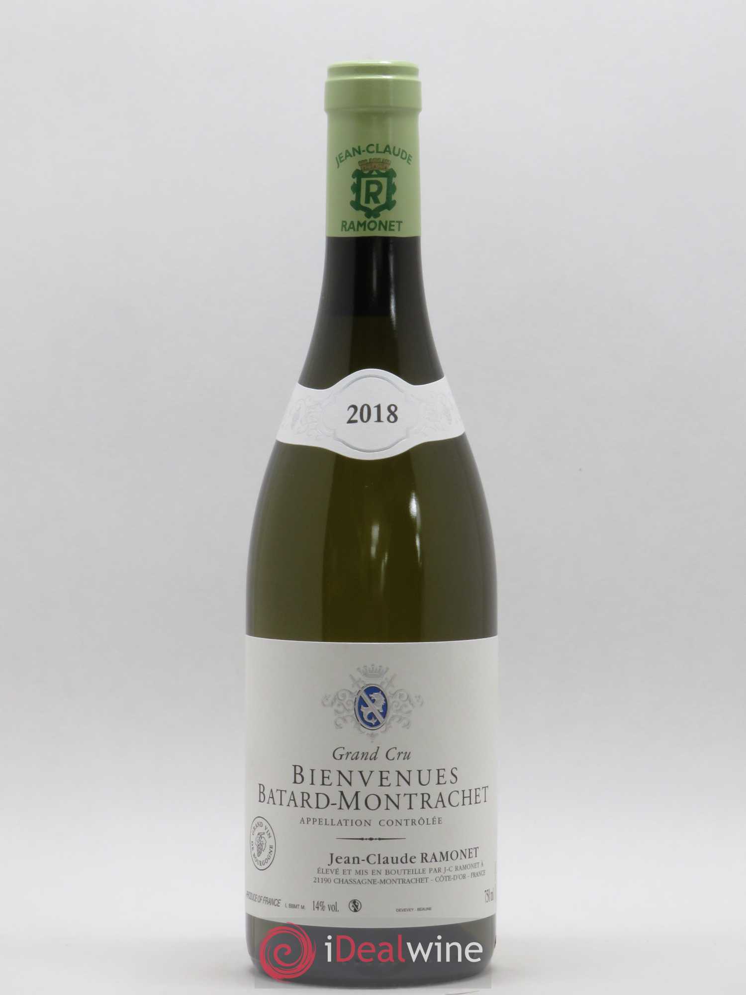 Bienvenues-Bâtard-Montrachet Grand Cru Ramonet (Domaine) 2018 - Lot de 1 bouteille - 0