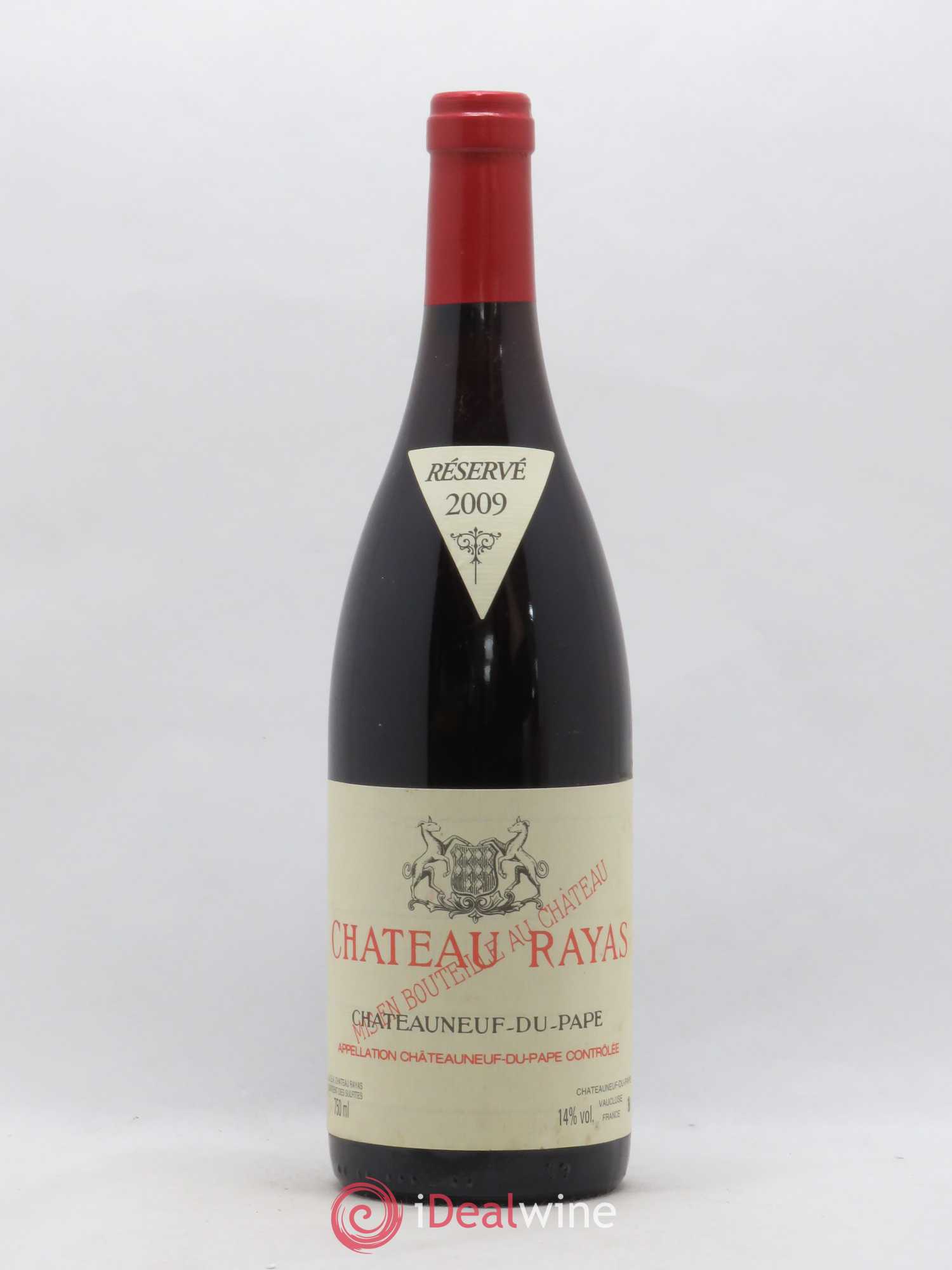 Châteauneuf-du-Pape Château Rayas Emmanuel Reynaud 2009 - Lot de 1 bouteille - 0