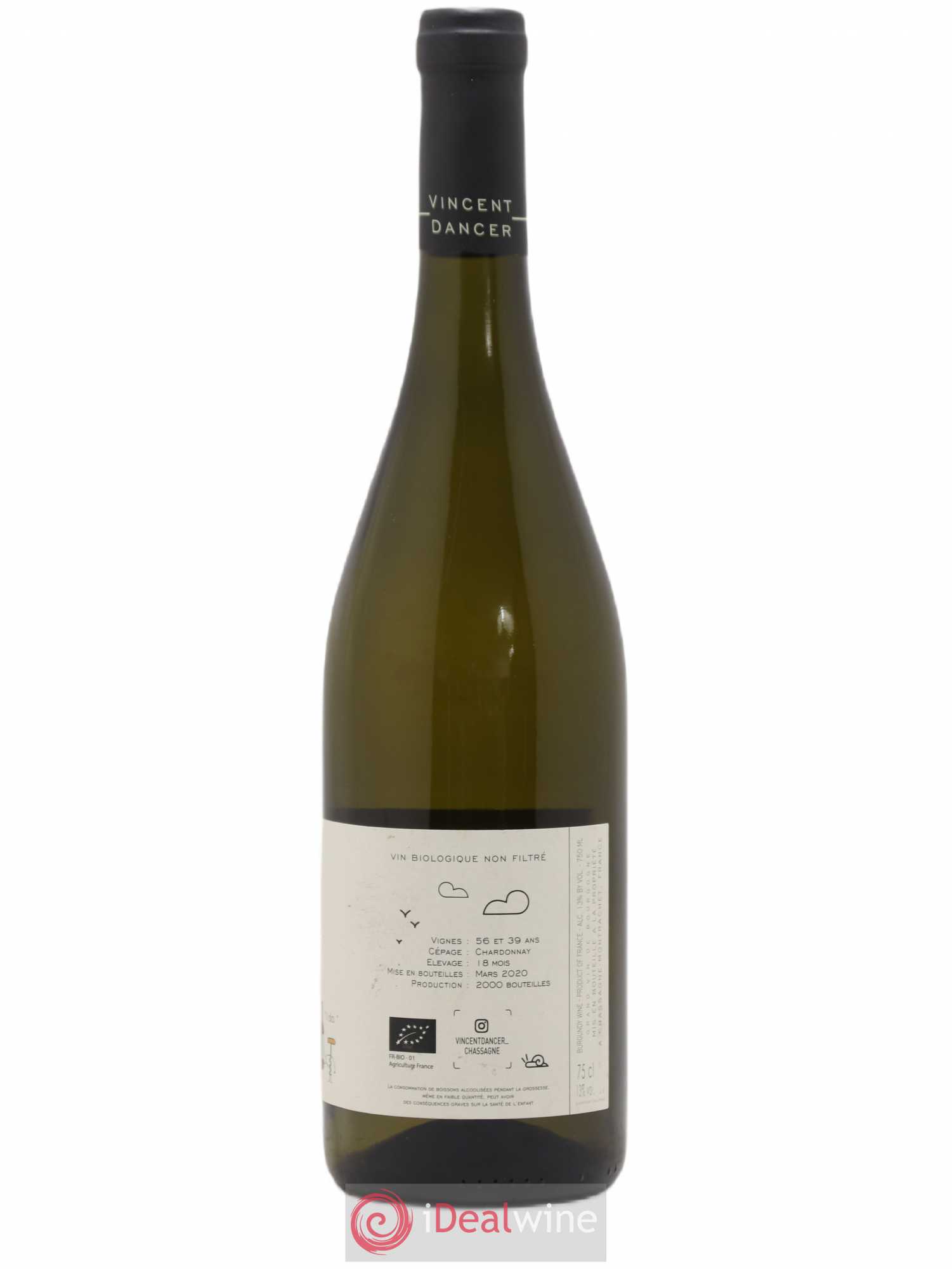 Meursault 1er Cru Perrières Vincent Dancer 2018 - Lot de 1 bouteille - 1