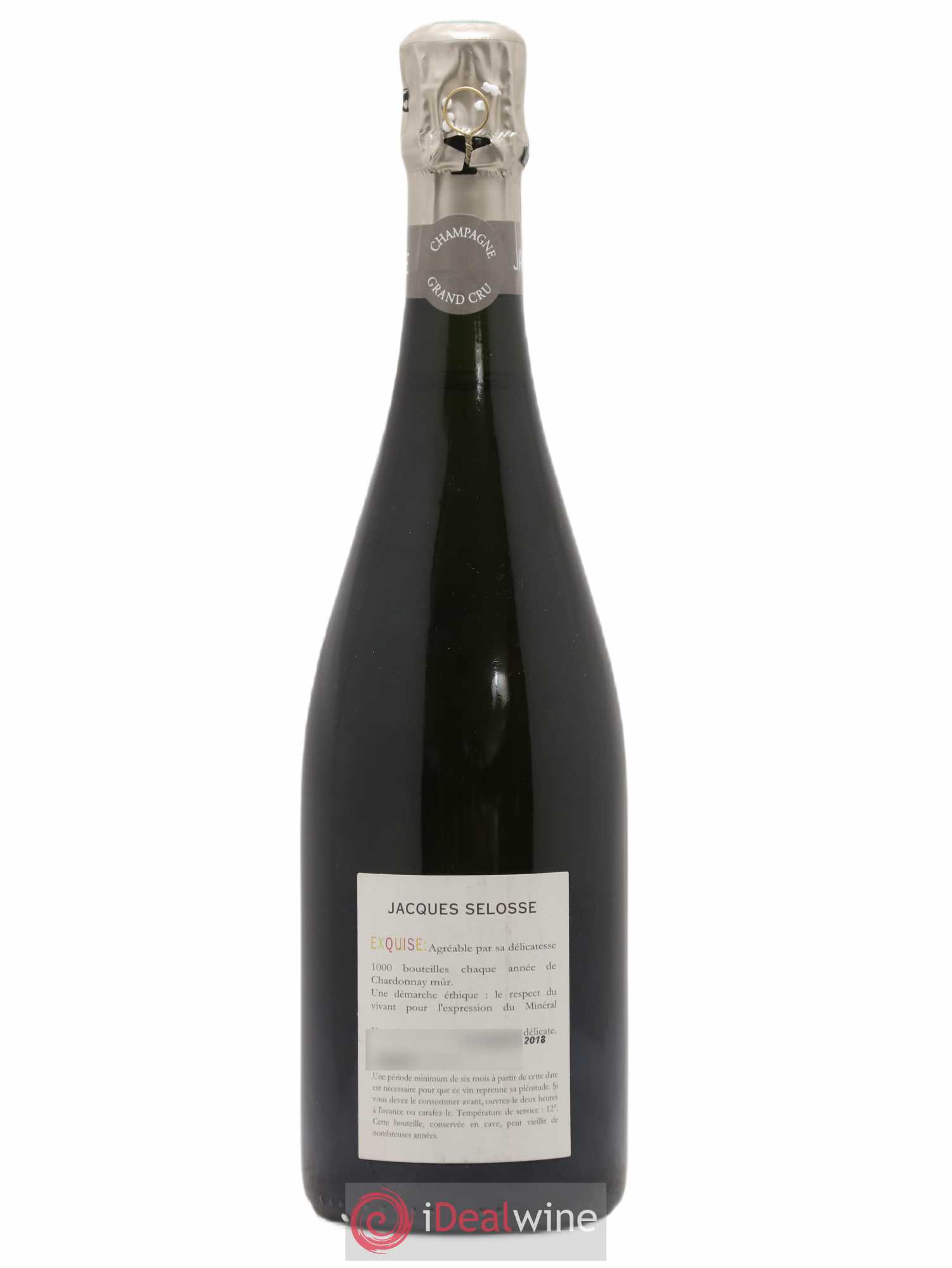Exquise NV Jacques Selosse - Lot de 1 bouteille - 1