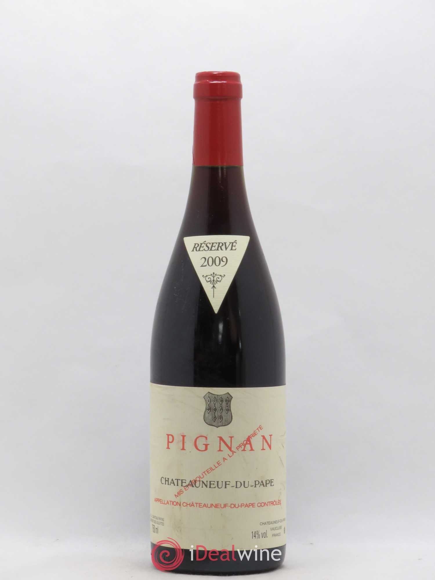Châteauneuf-du-Pape Pignan Emmanuel Reynaud 2009 - Lot de 1 bouteille - 0