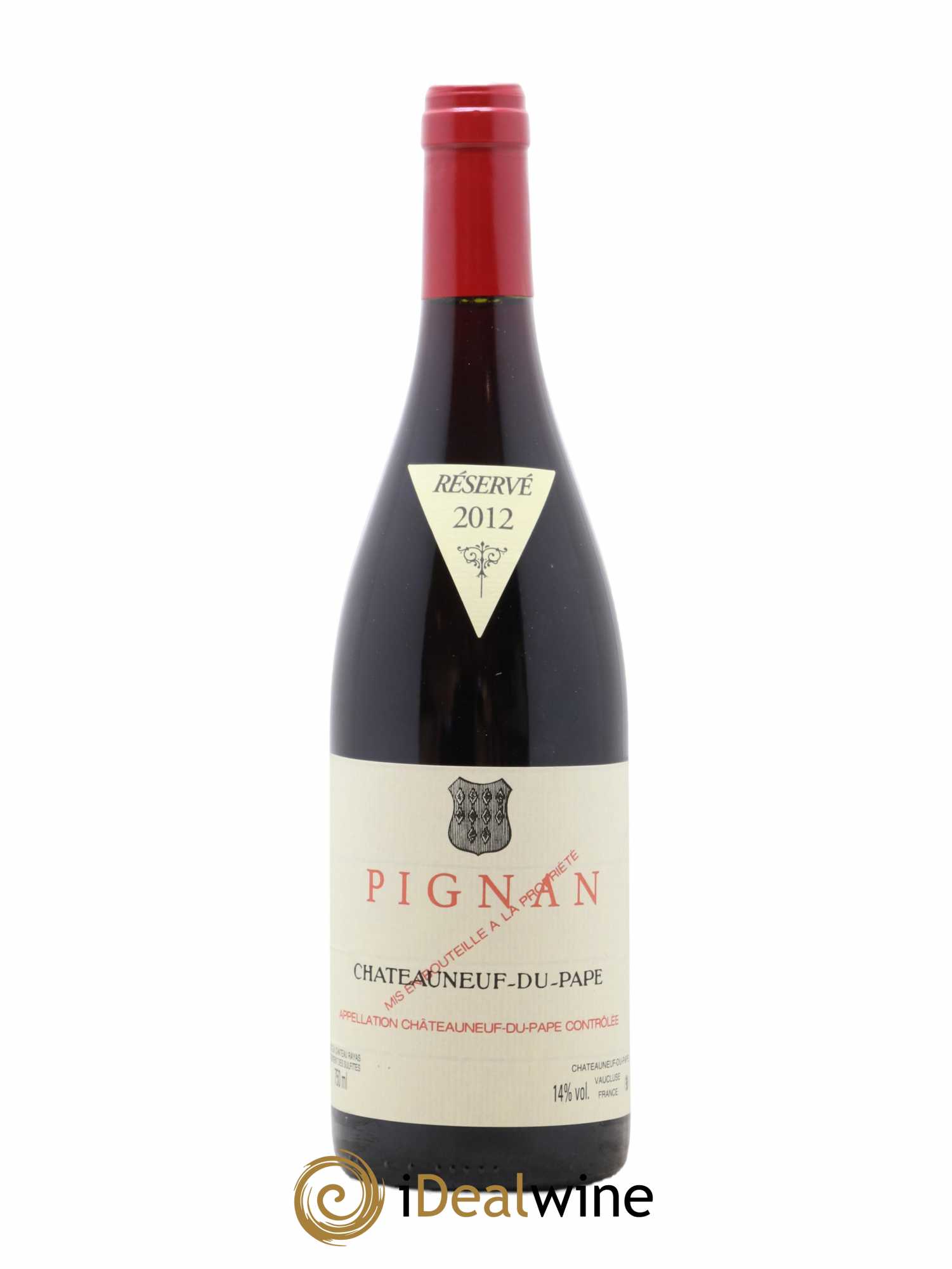 Châteauneuf-du-Pape Pignan Emmanuel Reynaud 2012 - Lot de 1 bouteille - 0