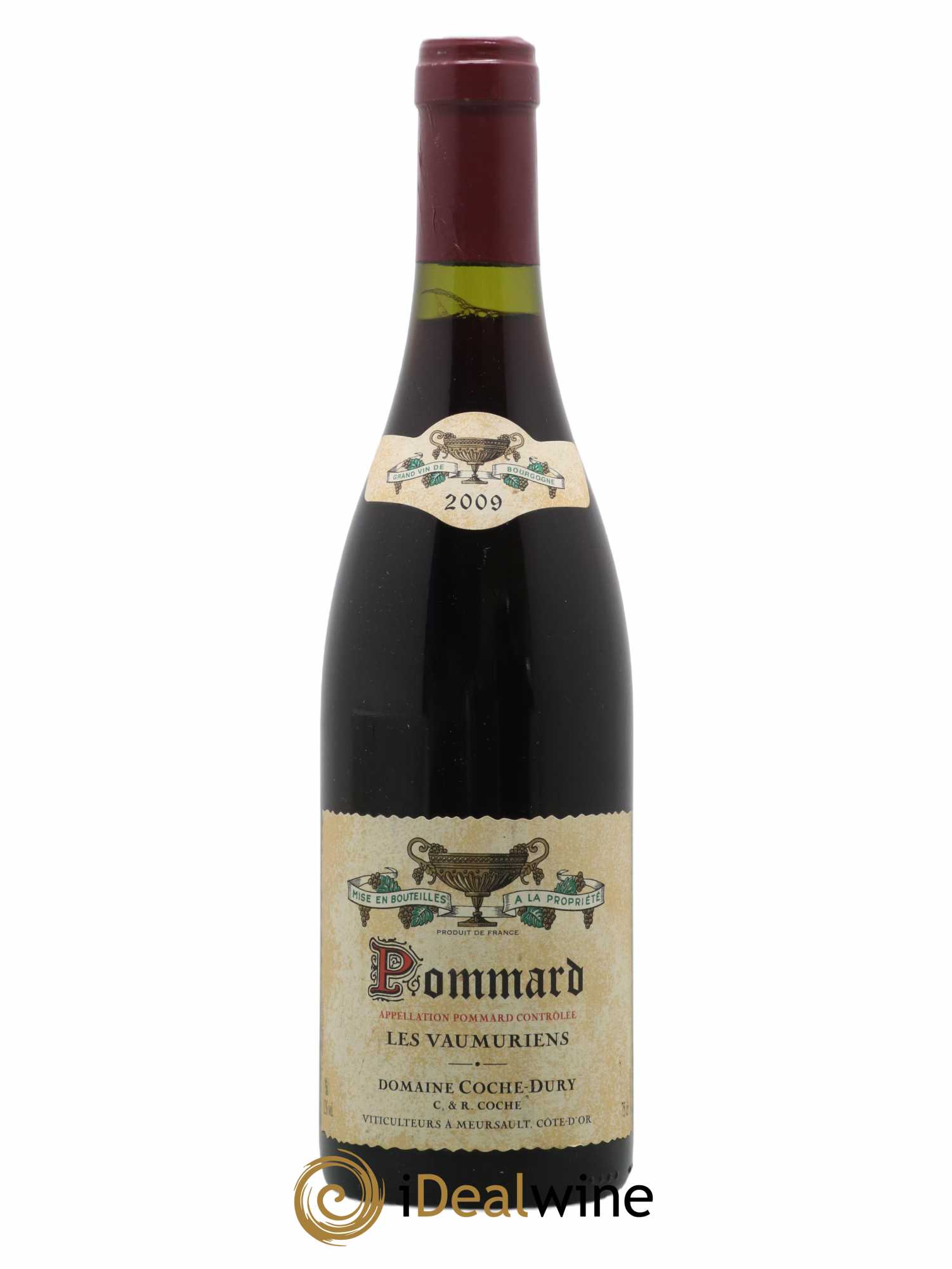Pommard les Vaumuriens Coche Dury (Domaine) 2009 - Lot de 1 bouteille - 0