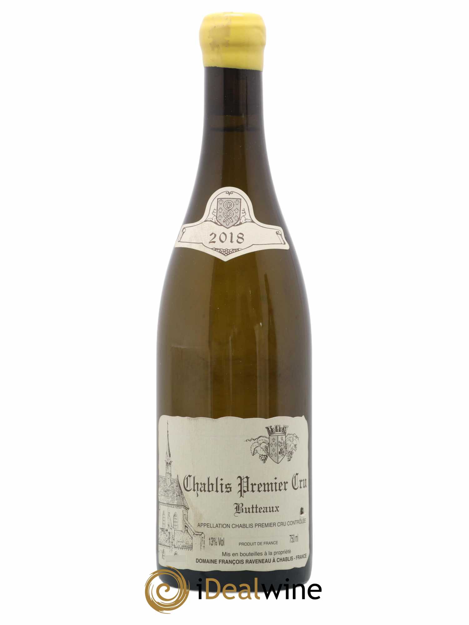 Chablis 1er Cru Butteaux Raveneau (Domaine) 2018 - Lot de 1 bouteille - 0