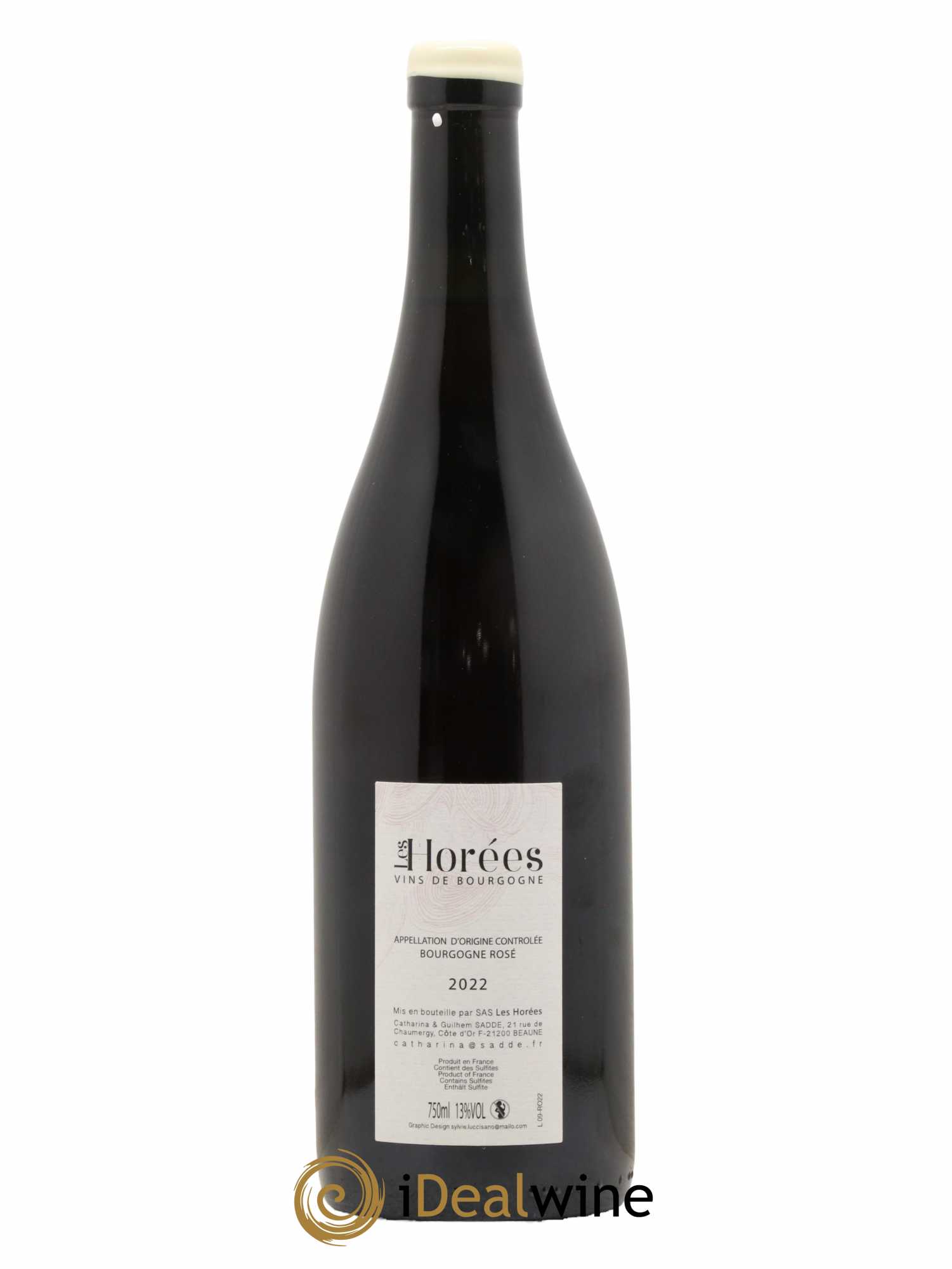 Bourgogne Rosé Bonheur Les Horées 2022 - Lot de 1 bouteille - 1
