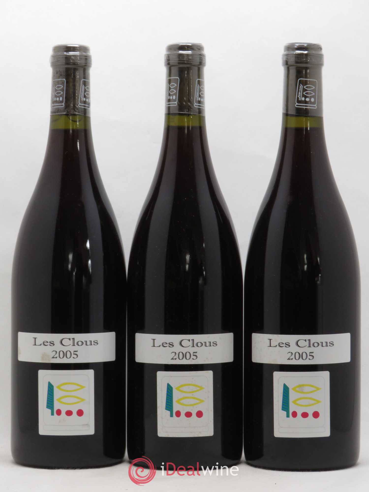 Vosne-Romanée Les Clous Prieuré Roch 2005 - Lot de 3 bouteilles - 0