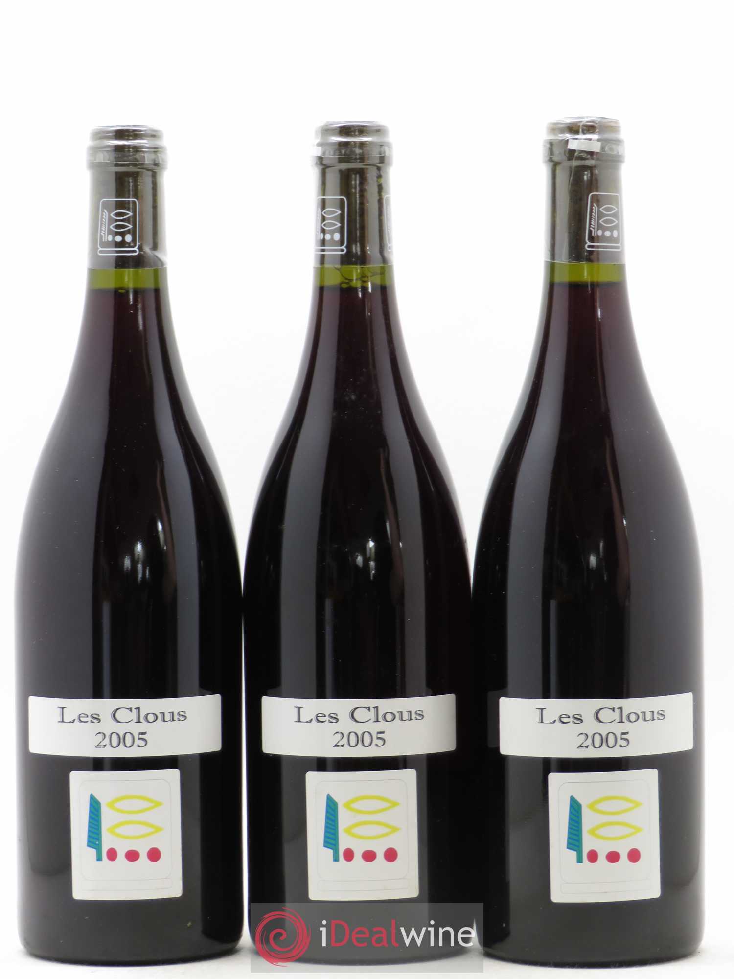 Vosne-Romanée Les Clous Prieuré Roch 2005 - Lot de 3 bouteilles - 0