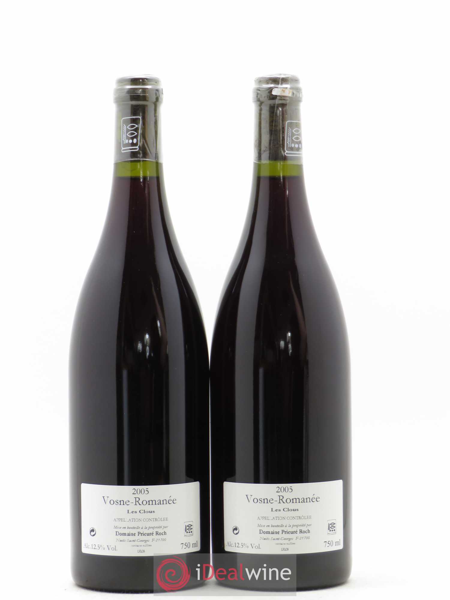 Vosne-Romanée Les Clous Prieuré Roch 2005 - Lot de 2 bouteilles - 1