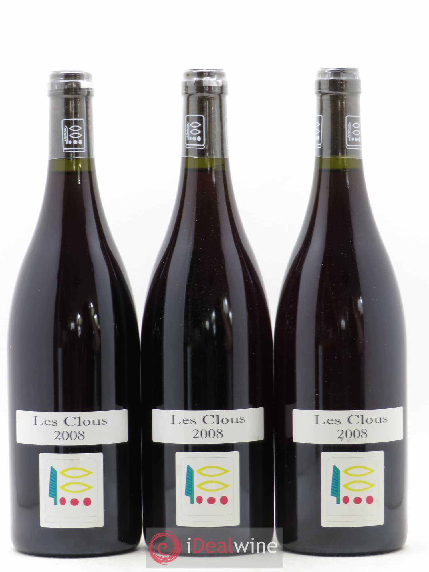 Vosne-Romanée Les Clous Prieuré Roch 2008 - Posten von 3 Flaschen - 0