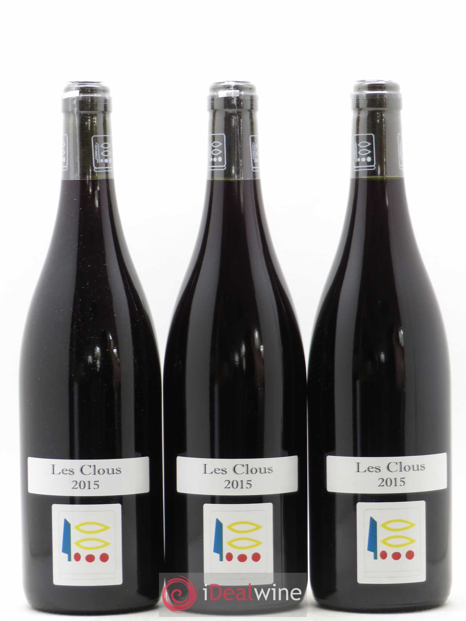 Vosne-Romanée Les Clous Prieuré Roch 2015 - Lot de 3 bouteilles - 0