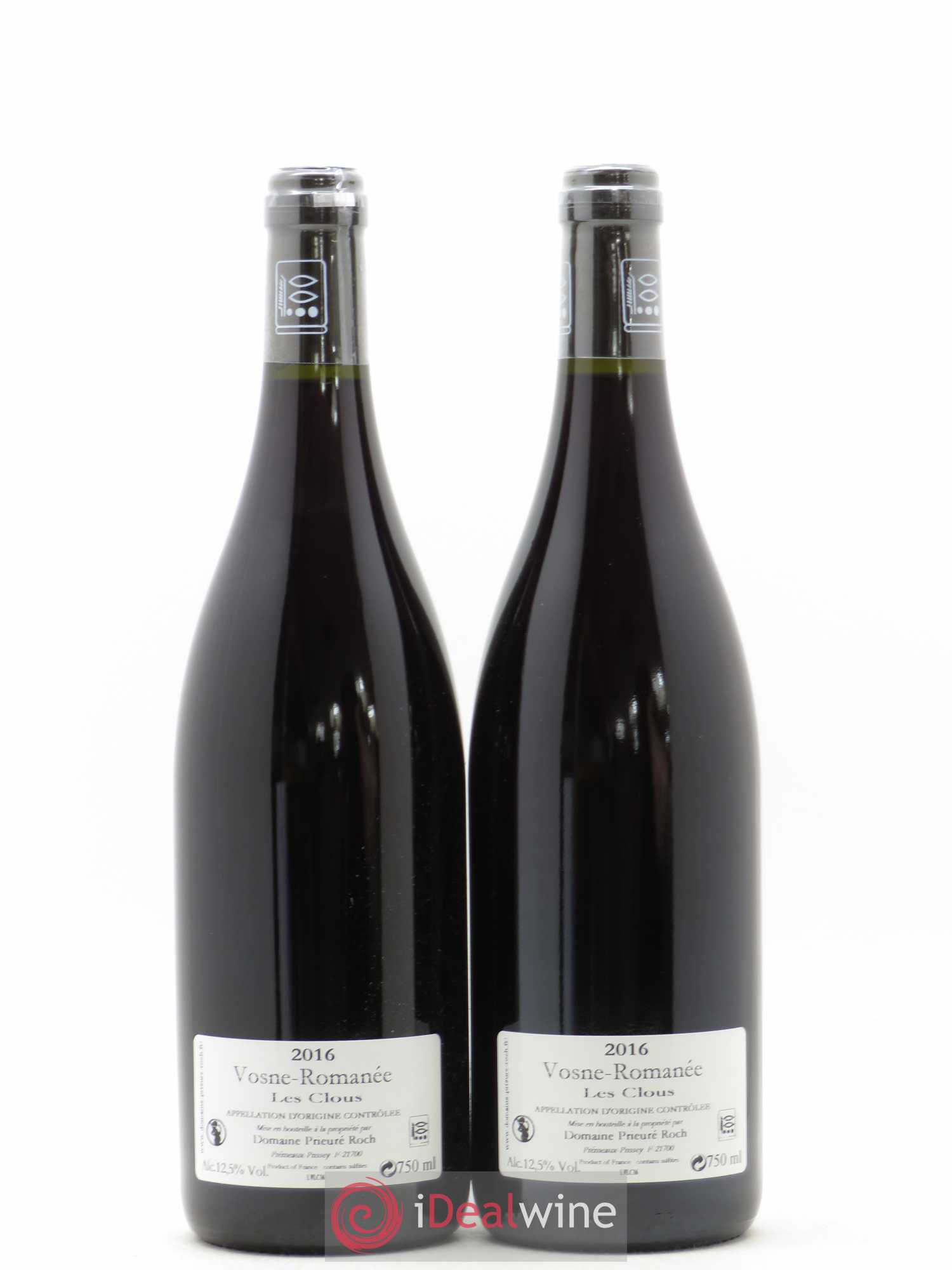 Vosne-Romanée Les Clous Prieuré Roch 2016 - Lot de 2 bouteilles - 1