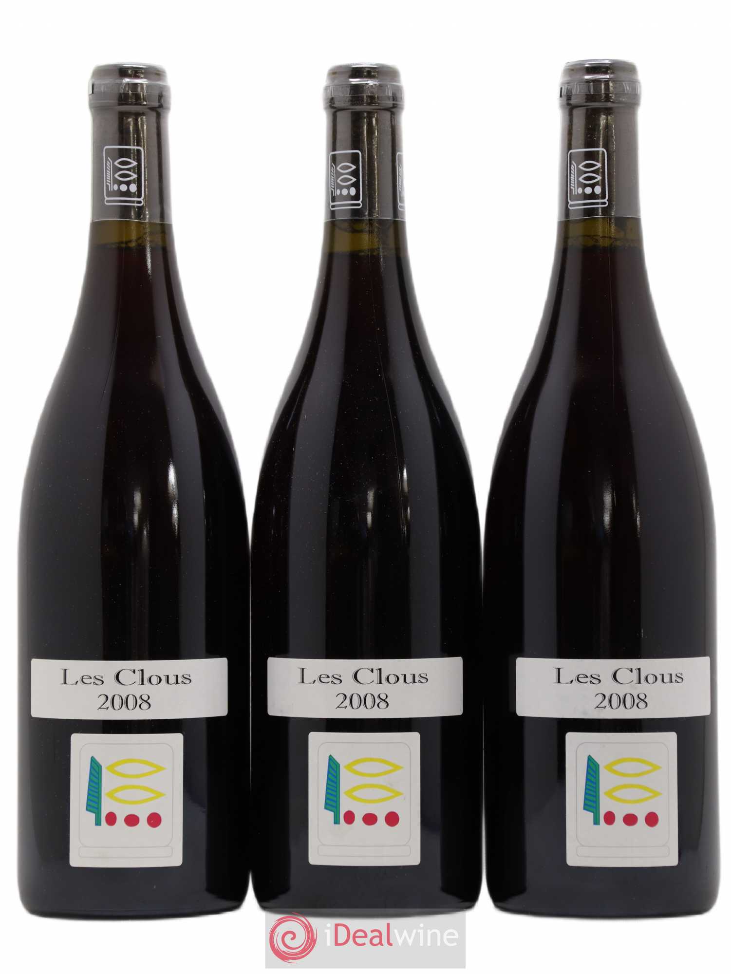 Vosne-Romanée Les Clous Prieuré Roch 2008 - Lot de 3 bouteilles - 0