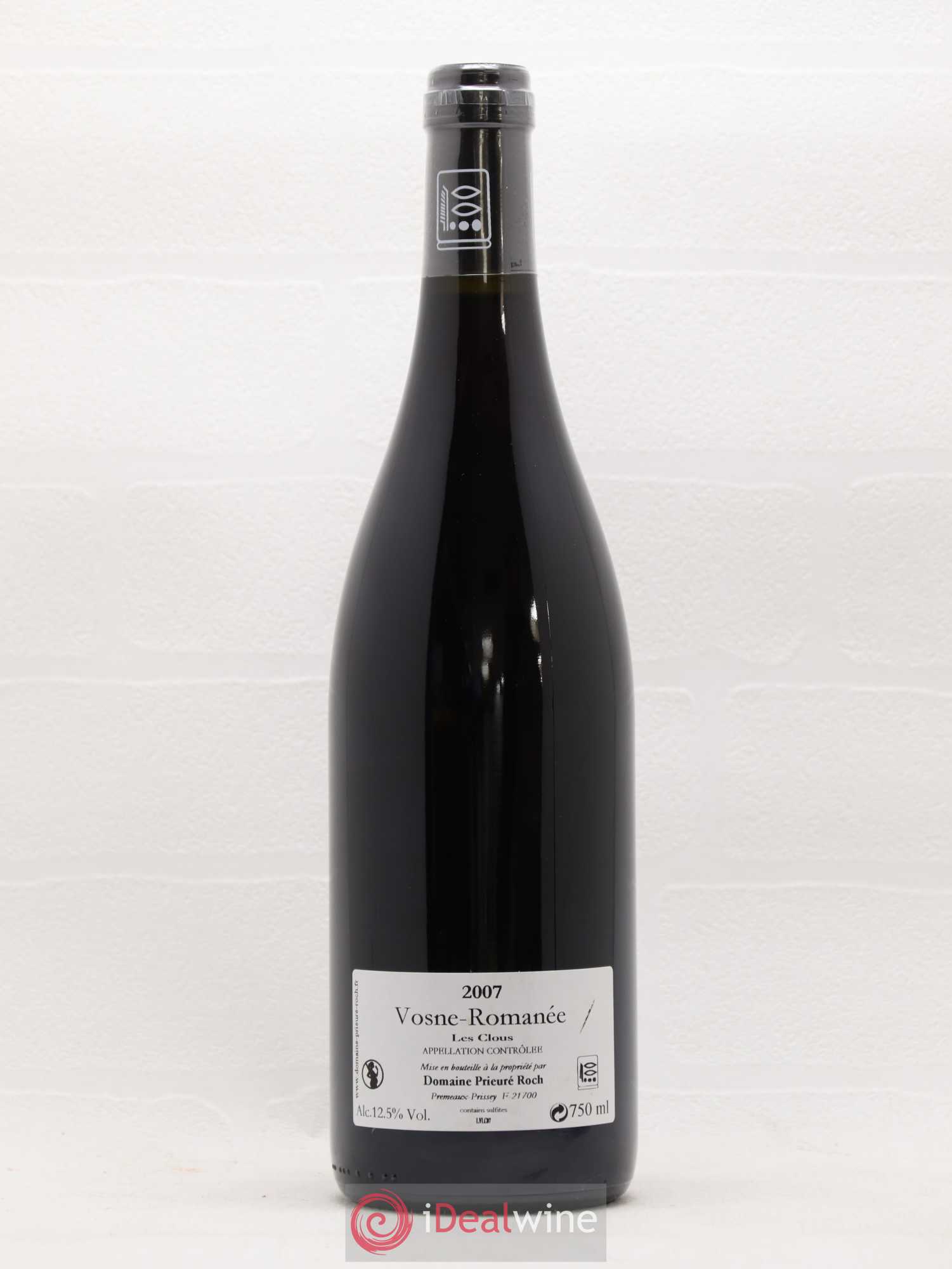 Vosne-Romanée Les Clous Prieuré Roch 2007 - Lot de 1 bouteille - 1