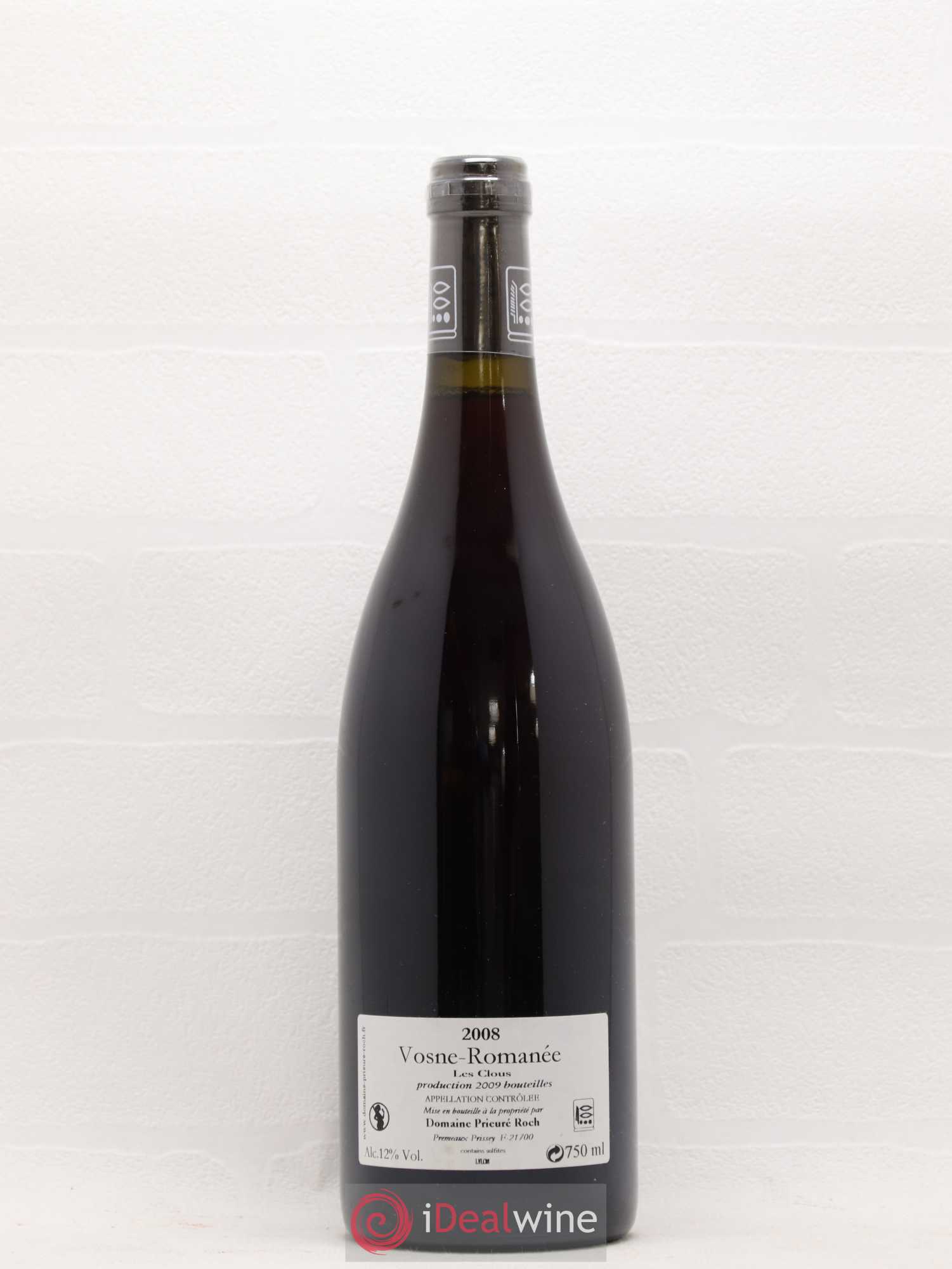 Vosne-Romanée Les Clous Prieuré Roch 2008 - Lot de 1 bouteille - 1