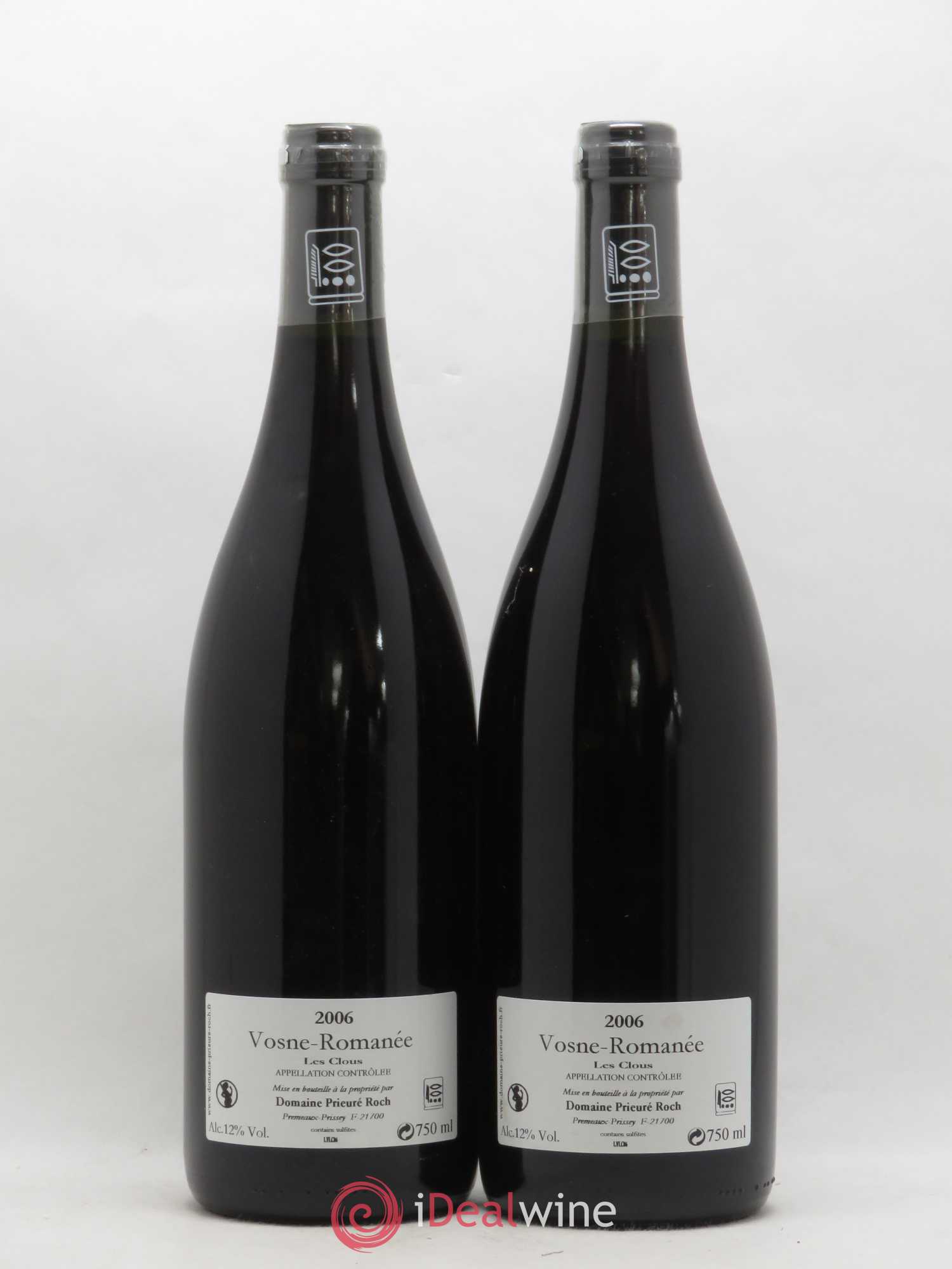Vosne-Romanée Les Clous Prieuré Roch 2006 - Posten von 2 Flaschen - 1
