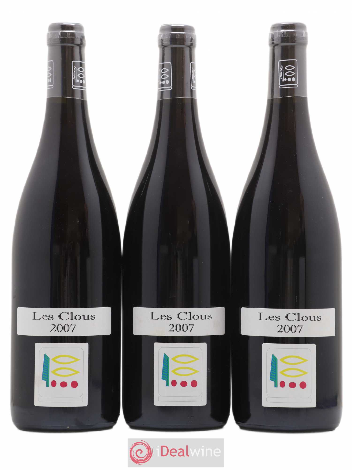 Vosne-Romanée Les Clous Prieuré Roch 2007 - Lot de 3 bouteilles - 0