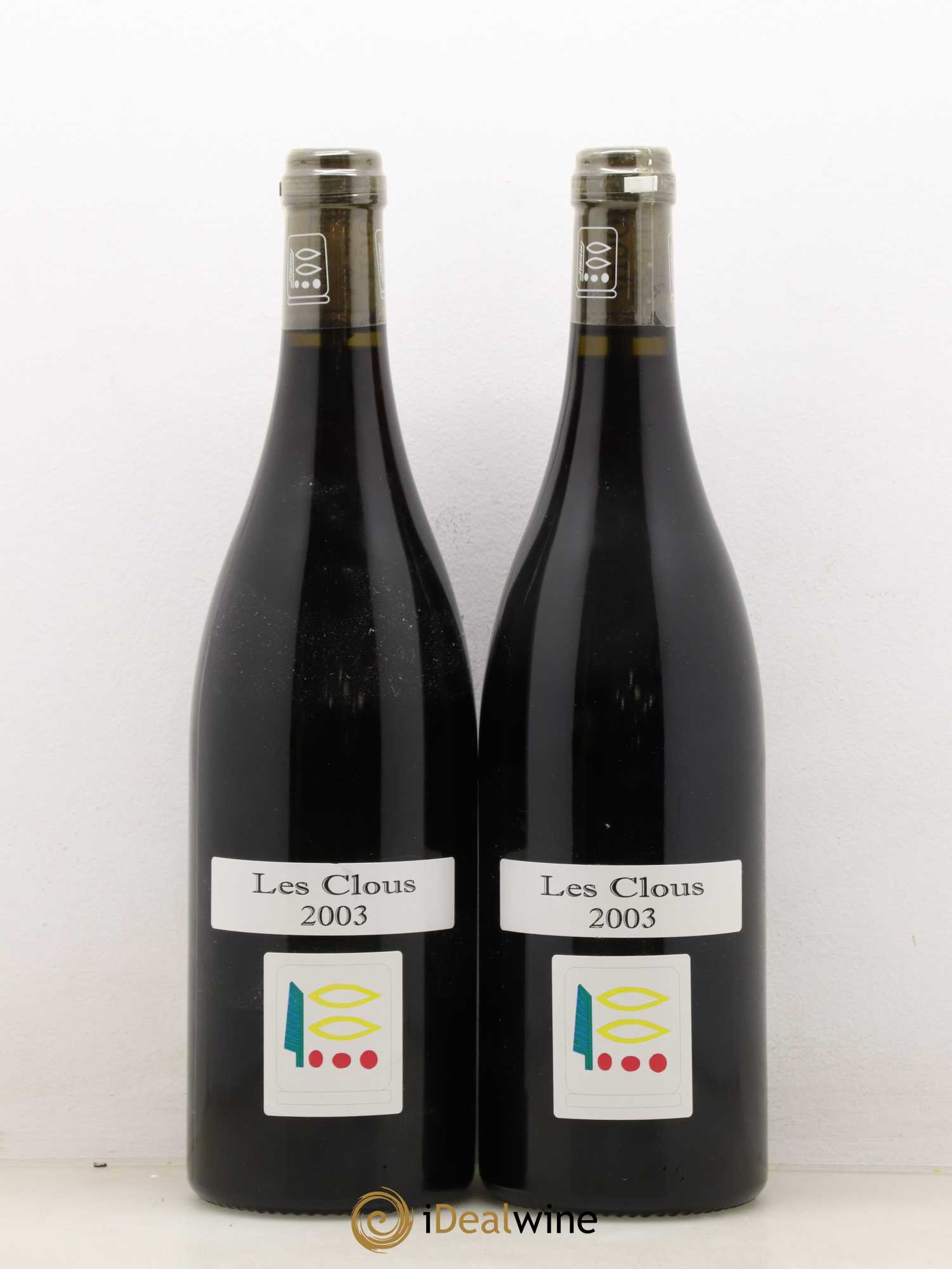 Vosne-Romanée Les Clous Prieuré Roch 2003 - Lot de 2 bouteilles - 0