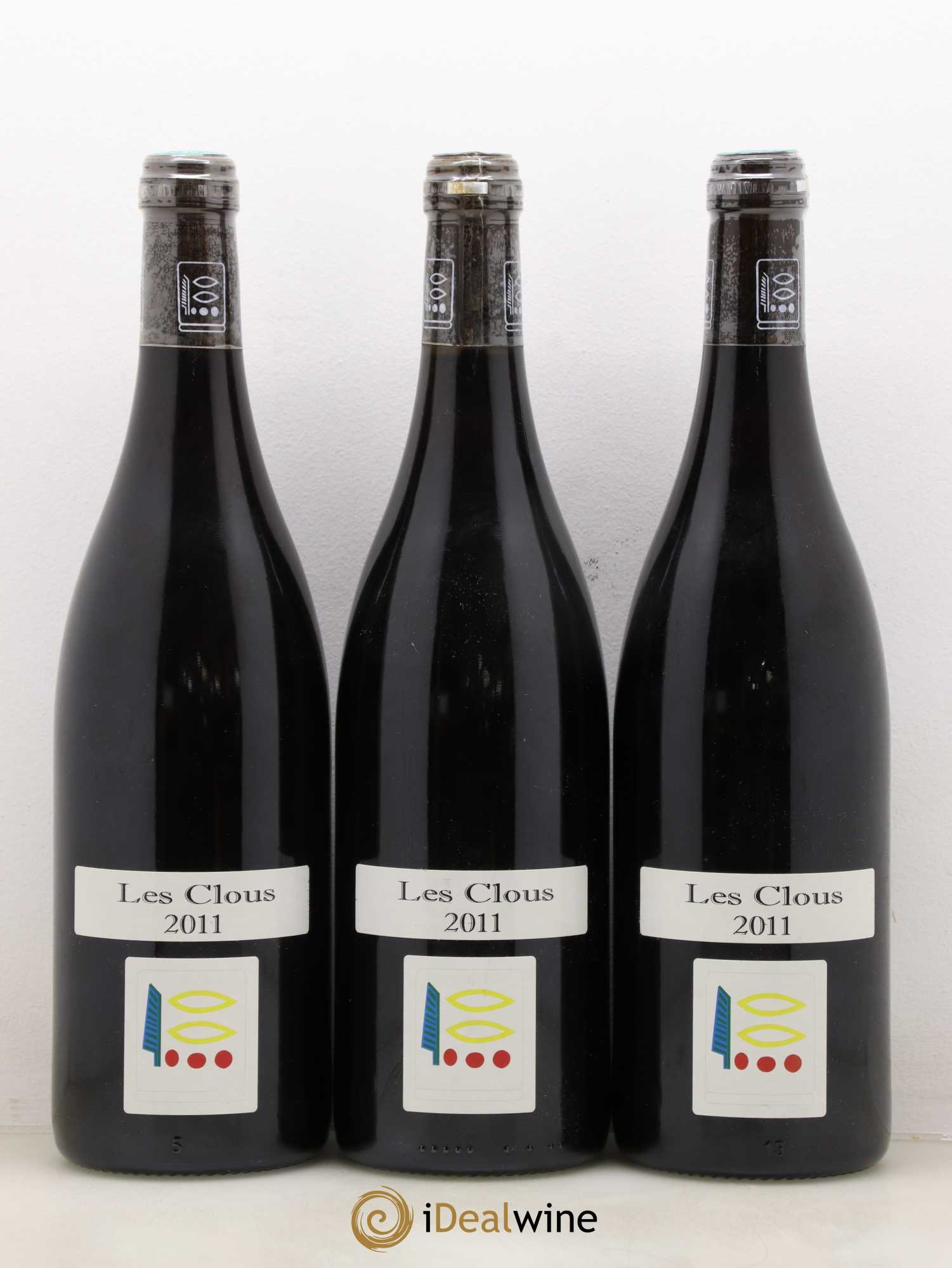 Vosne-Romanée Les Clous Prieuré Roch 2011 - Lot de 3 bouteilles - 0