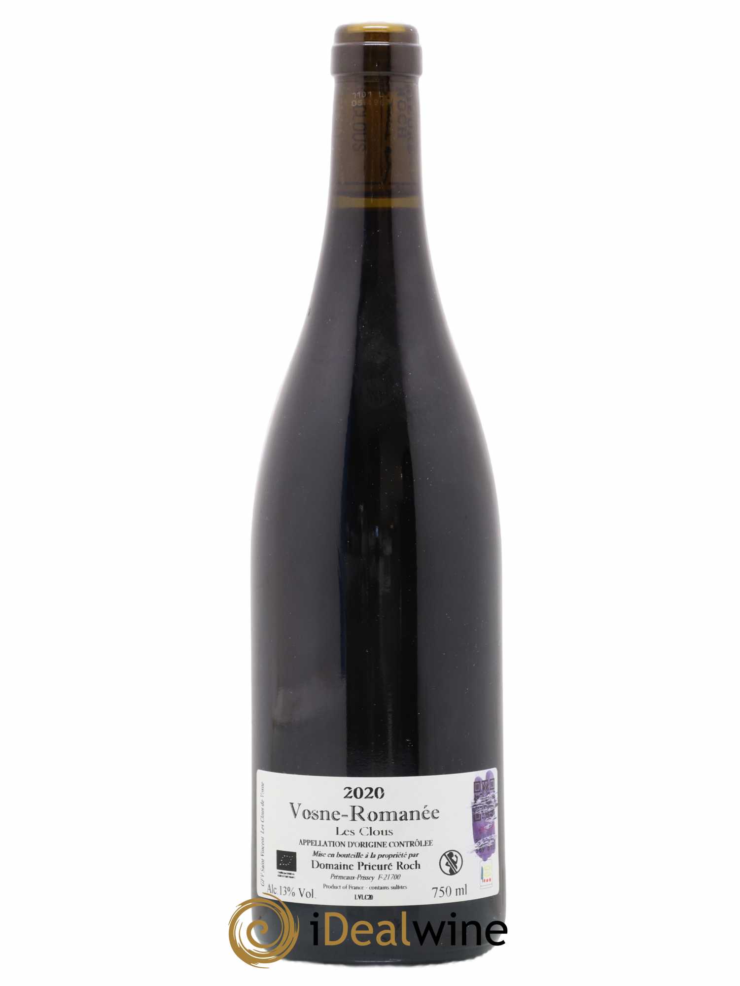 Vosne-Romanée Les Clous Prieuré Roch 2020 - Lot de 1 bouteille - 1