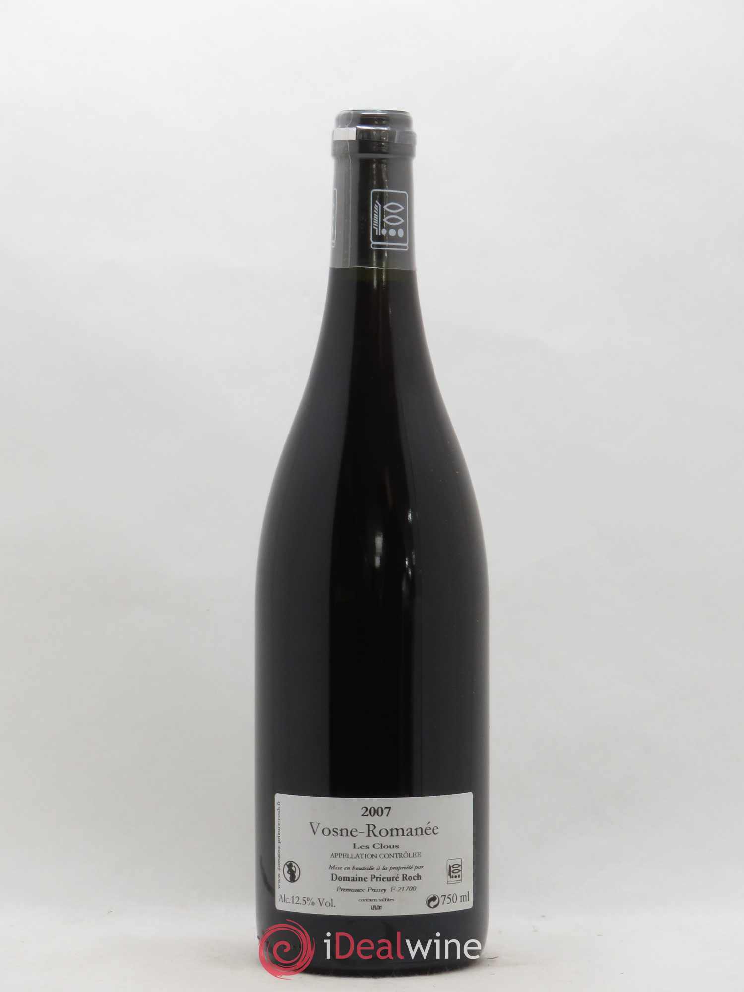 Vosne-Romanée Les Clous Prieuré Roch 2007 - Lot de 1 bouteille - 1