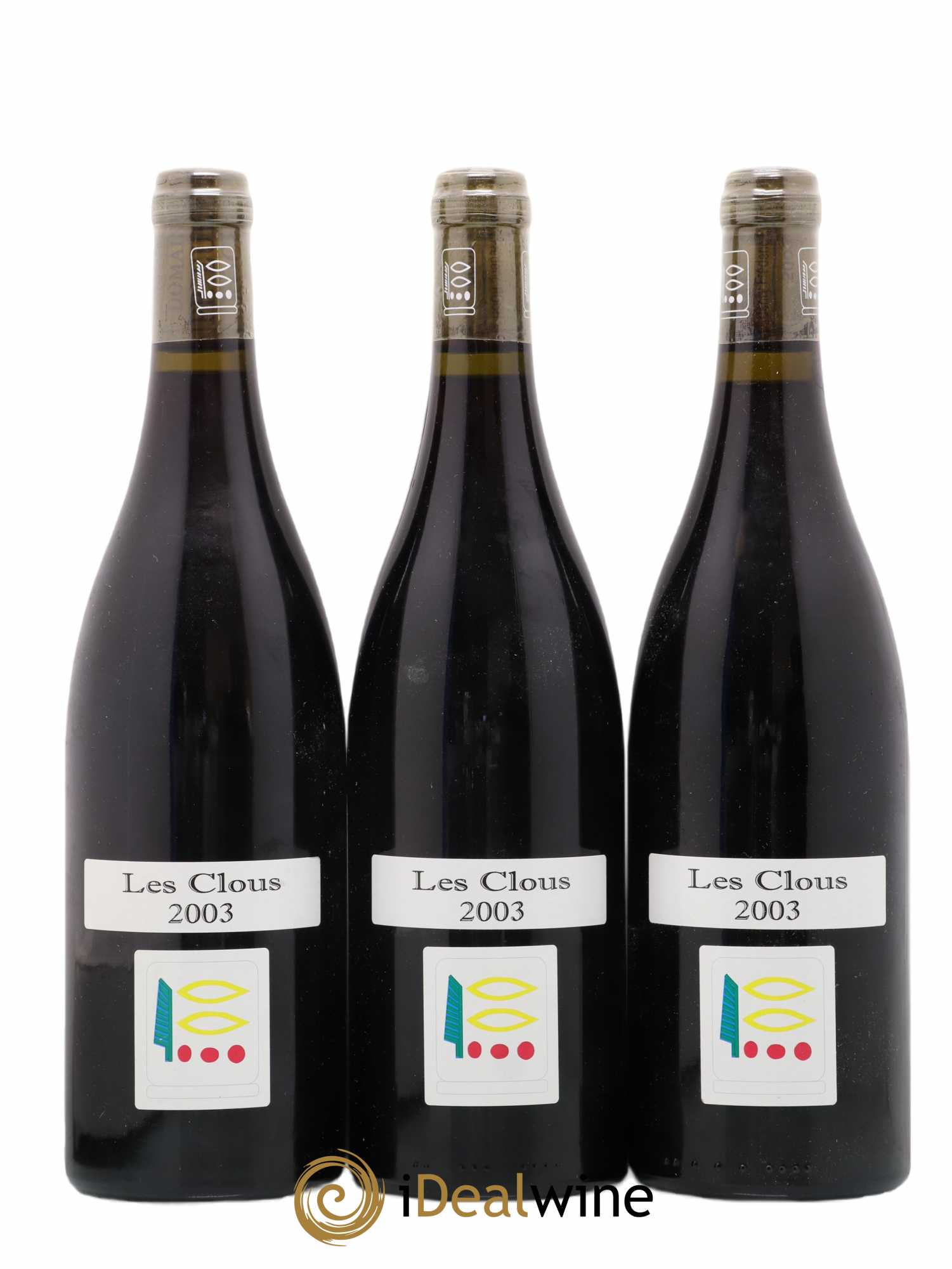 Vosne-Romanée Les Clous Prieuré Roch 2003 - Lot de 3 bouteilles - 0