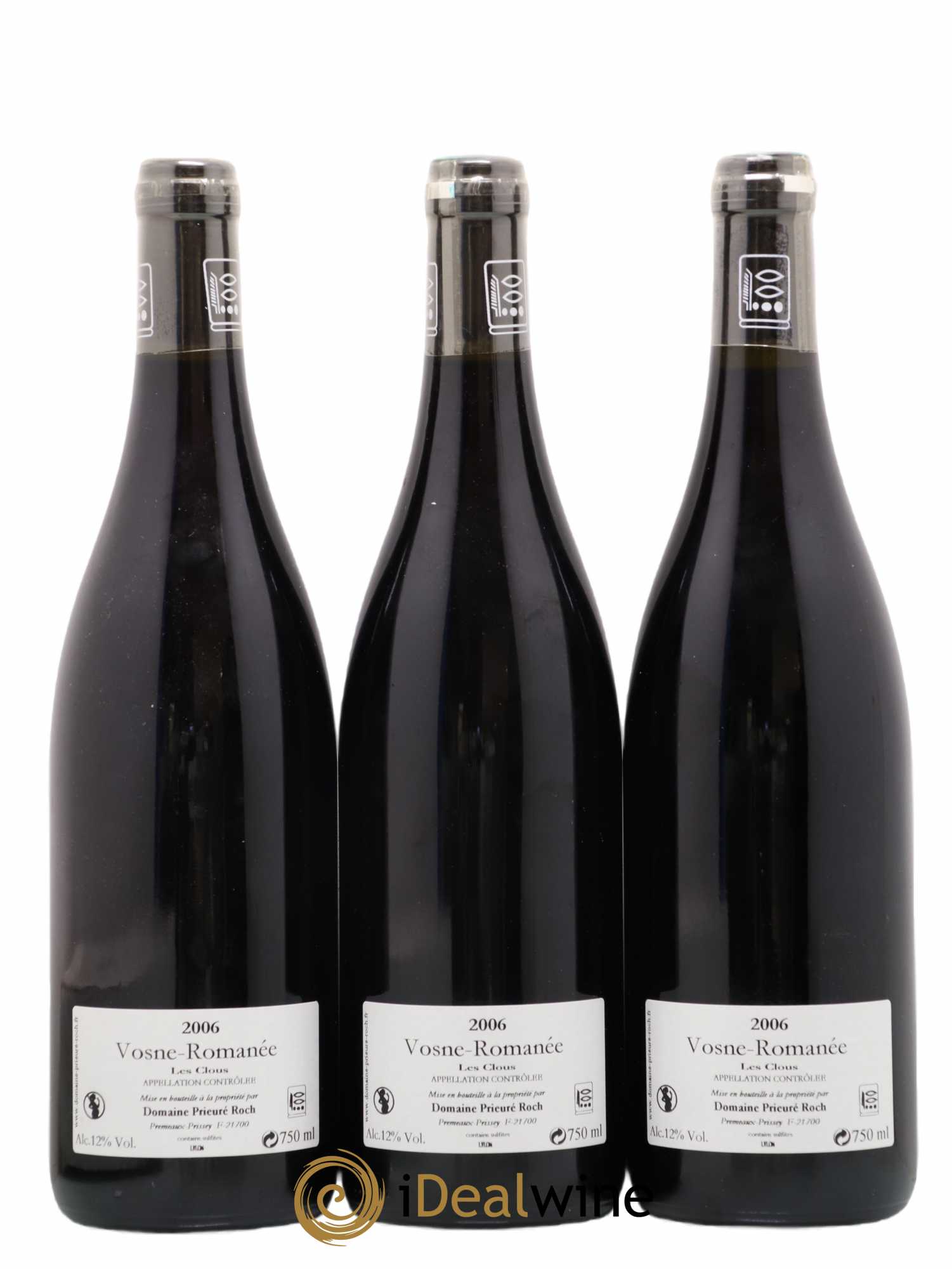 Vosne-Romanée Les Clous Prieuré Roch 2006 - Lot de 3 bouteilles - 1