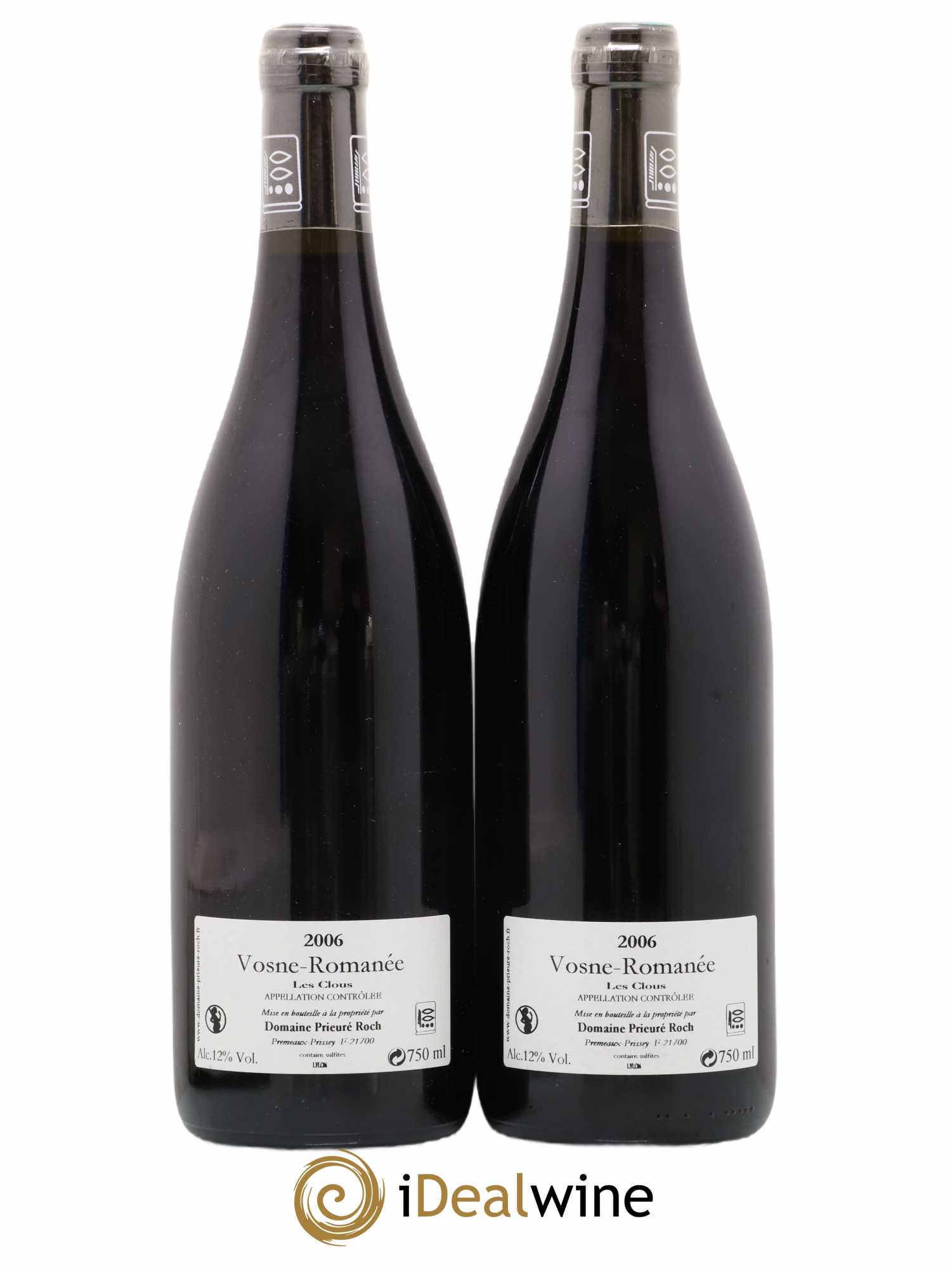 Vosne-Romanée Les Clous Prieuré Roch 2006 - Lot de 2 bouteilles - 1