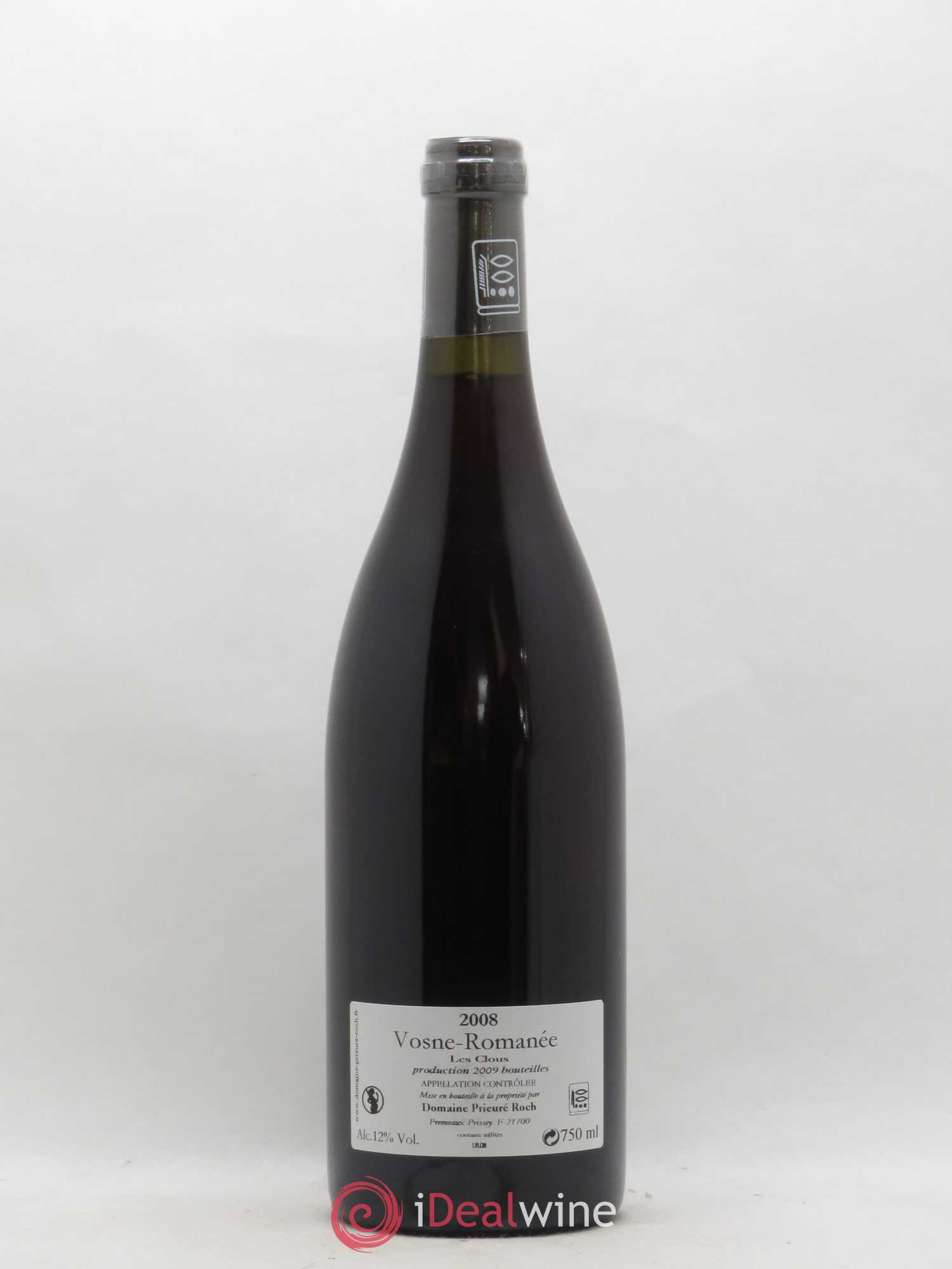 Vosne-Romanée Les Clous Prieuré Roch 2008 - Lot de 1 bouteille - 1