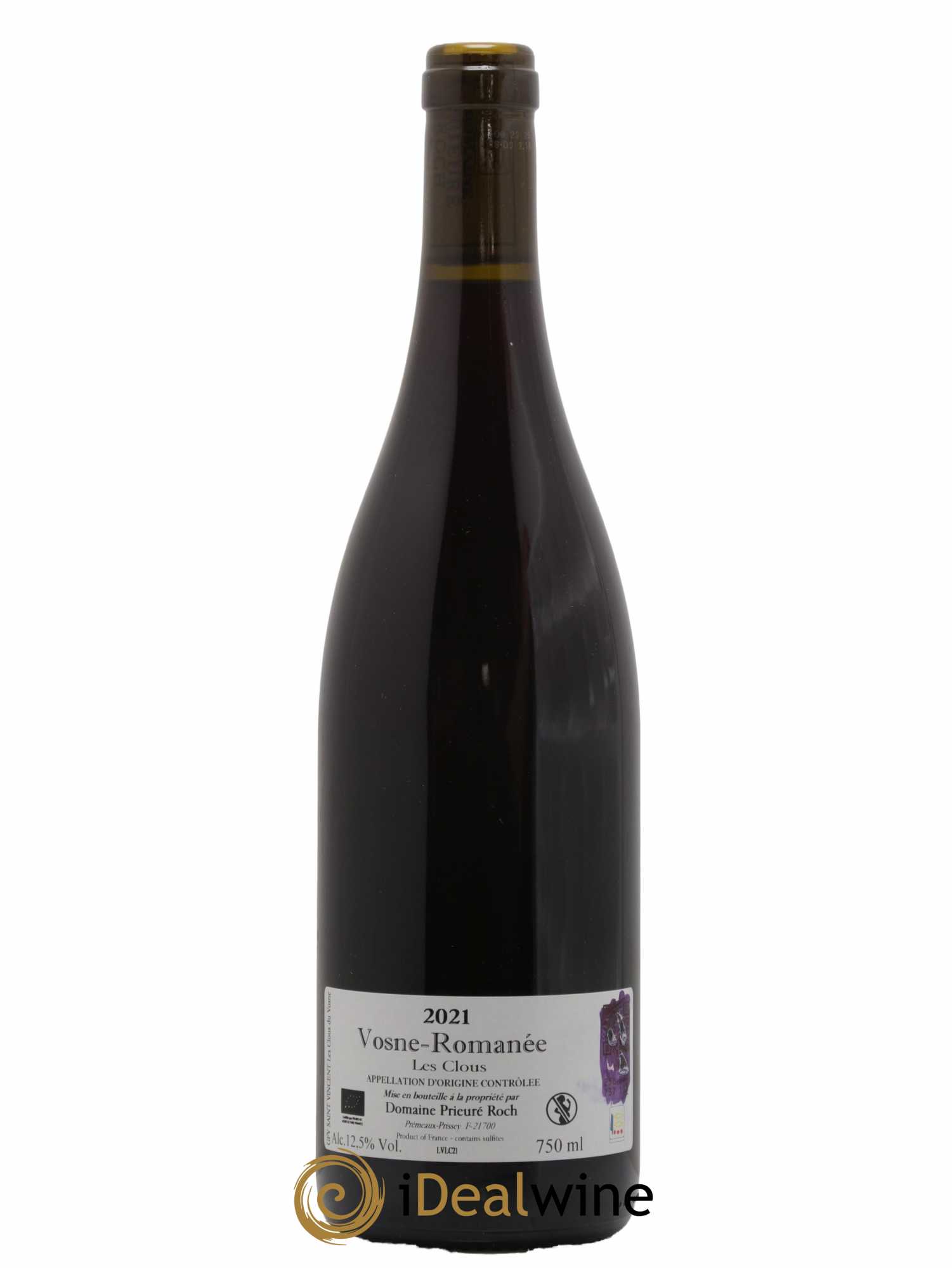 Vosne-Romanée Les Clous Prieuré Roch 2021 - Lot de 1 bouteille - 1