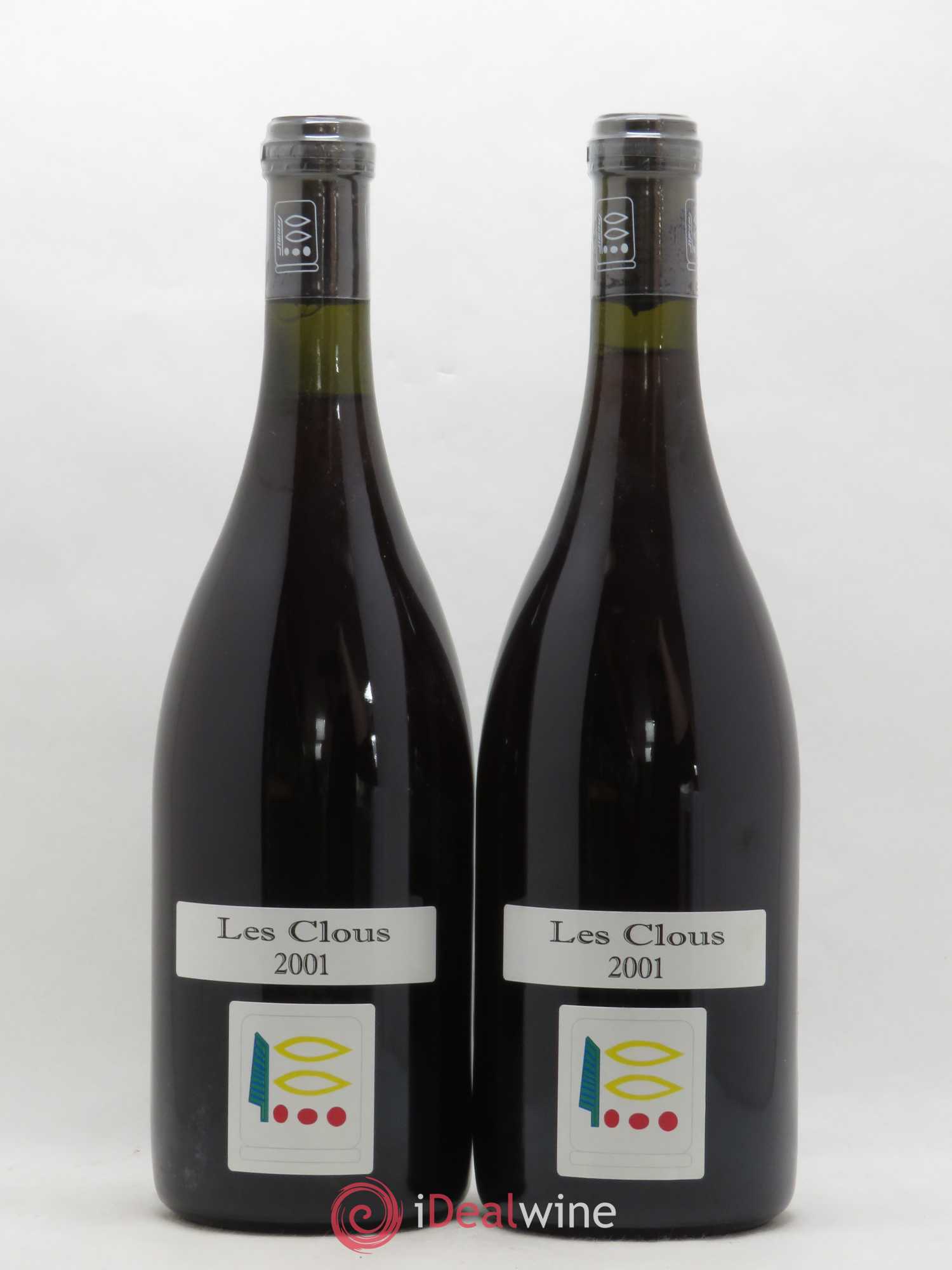 Vosne-Romanée Les Clous Prieuré Roch 2001 - Lot de 2 bouteilles - 0