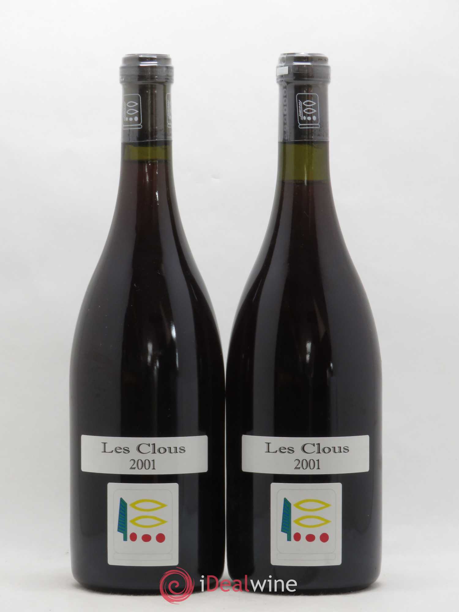 Vosne-Romanée Les Clous Prieuré Roch 2001 - Lot de 2 bouteilles - 0