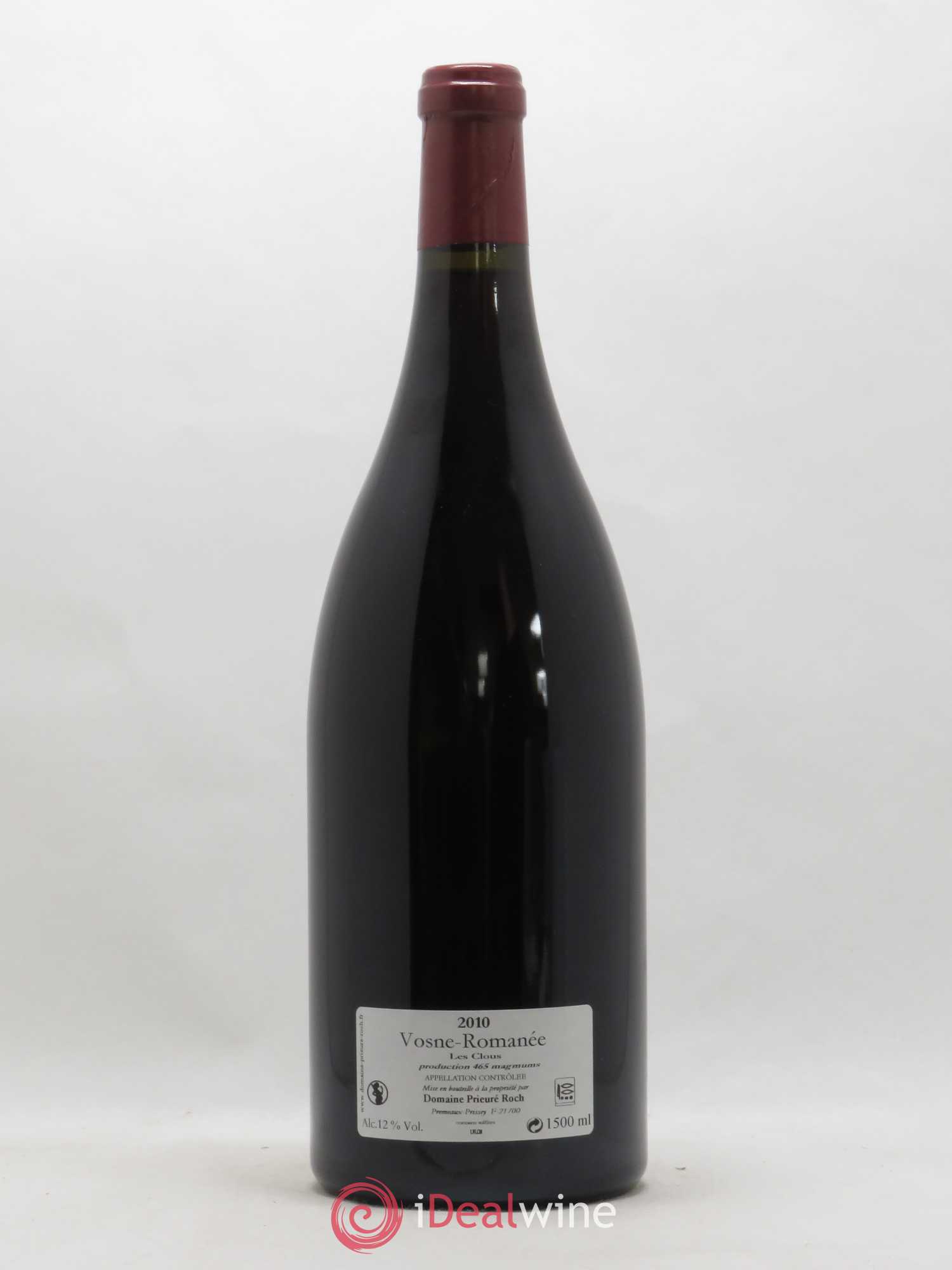 Vosne-Romanée Les Clous Prieuré Roch 2010 - Lot de 1 magnum - 1