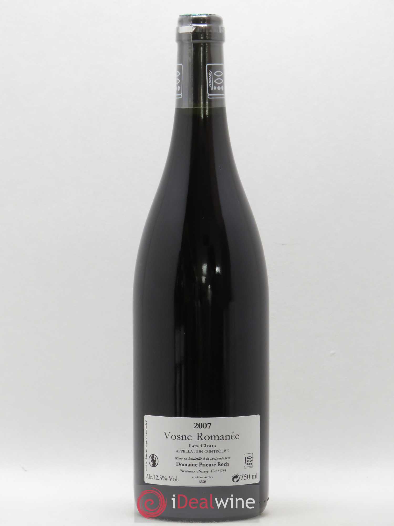 Vosne-Romanée Les Clous Prieuré Roch 2007 - Lot de 1 bouteille - 1