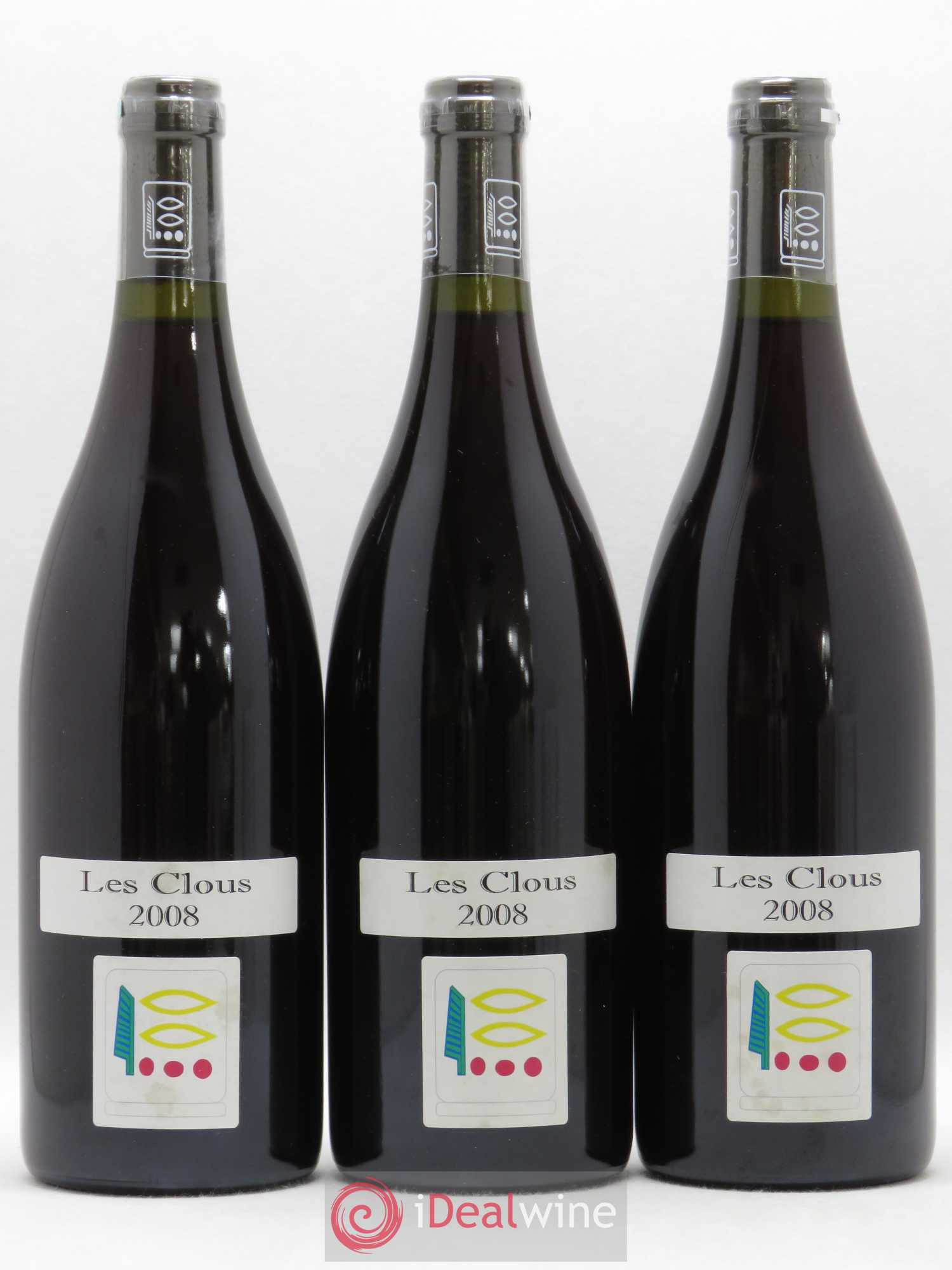 Vosne-Romanée Les Clous Prieuré Roch 2008 - Lot de 3 bouteilles - 0