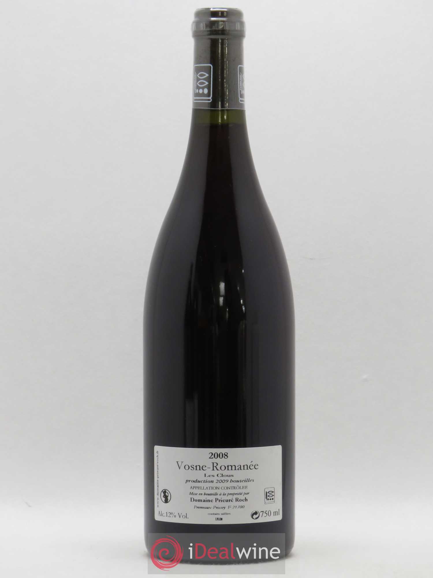Vosne-Romanée Les Clous Prieuré Roch 2008 - Lot de 1 bouteille - 1