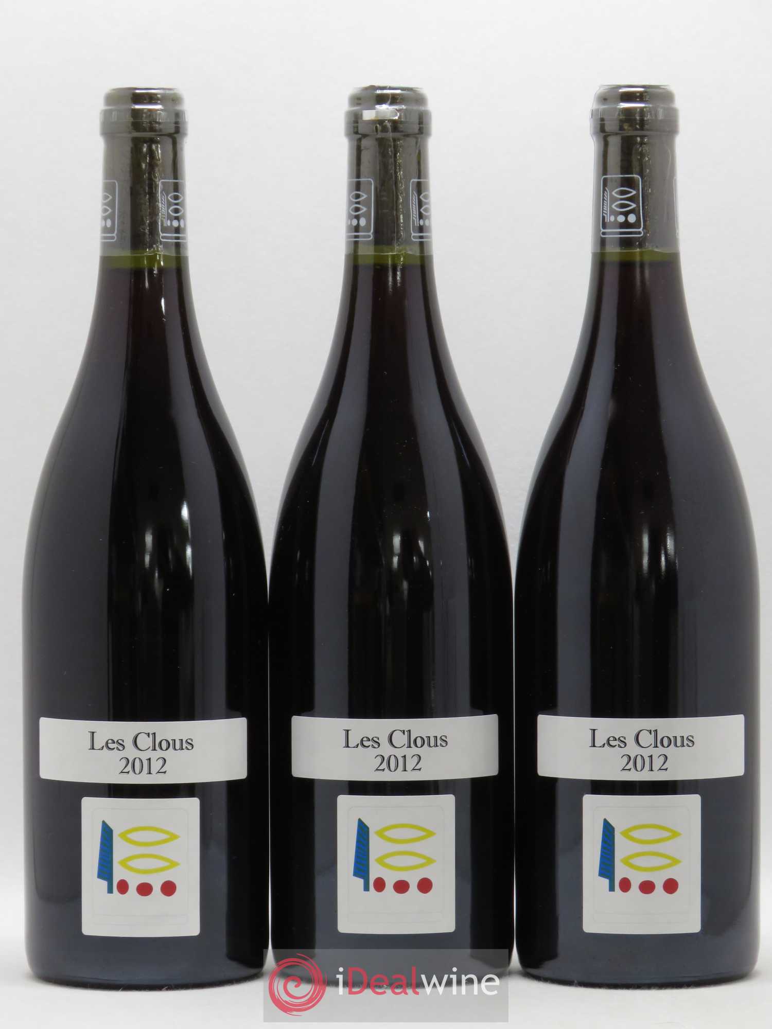 Vosne-Romanée Les Clous Prieuré Roch 2012 - Lot de 3 bouteilles - 0