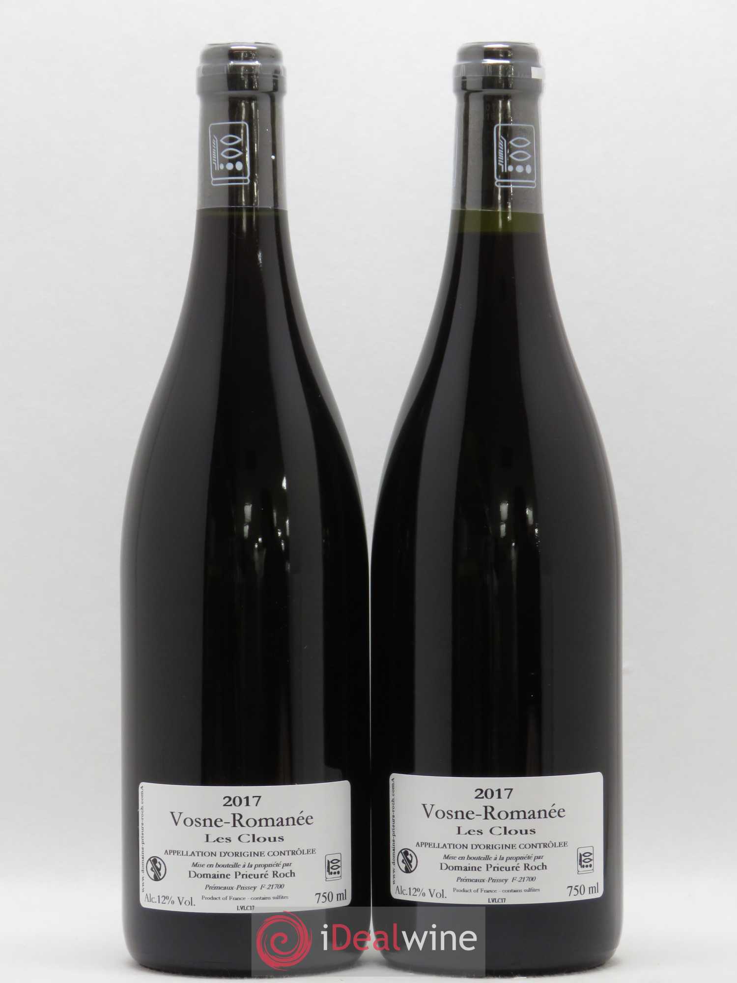 Vosne-Romanée Les Clous Prieuré Roch 2017 - Lot de 2 bouteilles - 1